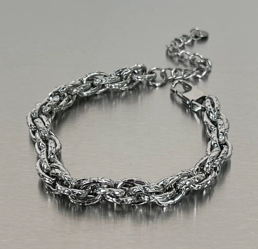 Jewelry × Vintage Streetwear fashion y2k rope chain bracelet Size ONE SIZE - 2 Thumbnail