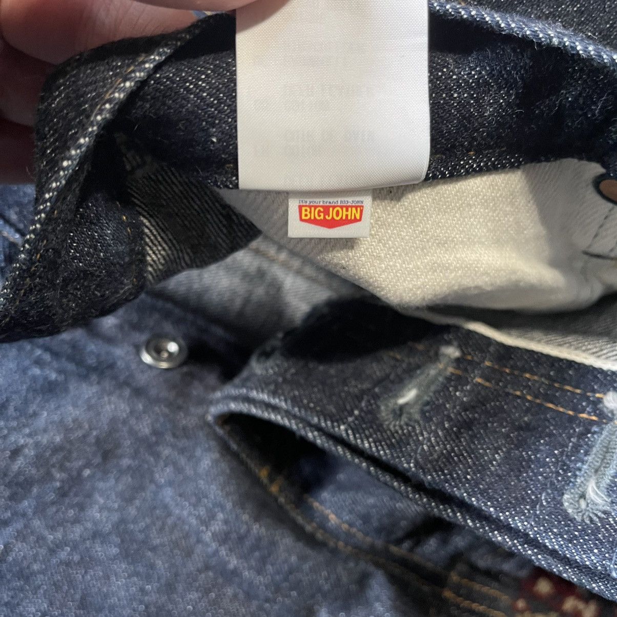 Big John Big John Rare R009 Japanese selvedge denim jeans size 38 Size US 38 / EU 54 - 10 Thumbnail