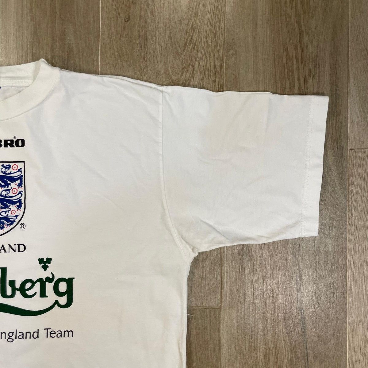 Umbro England Umbro shirt tee T-shirt football club fc 90s vintag Size US XL / EU 56 / 4 - 3 Thumbnail