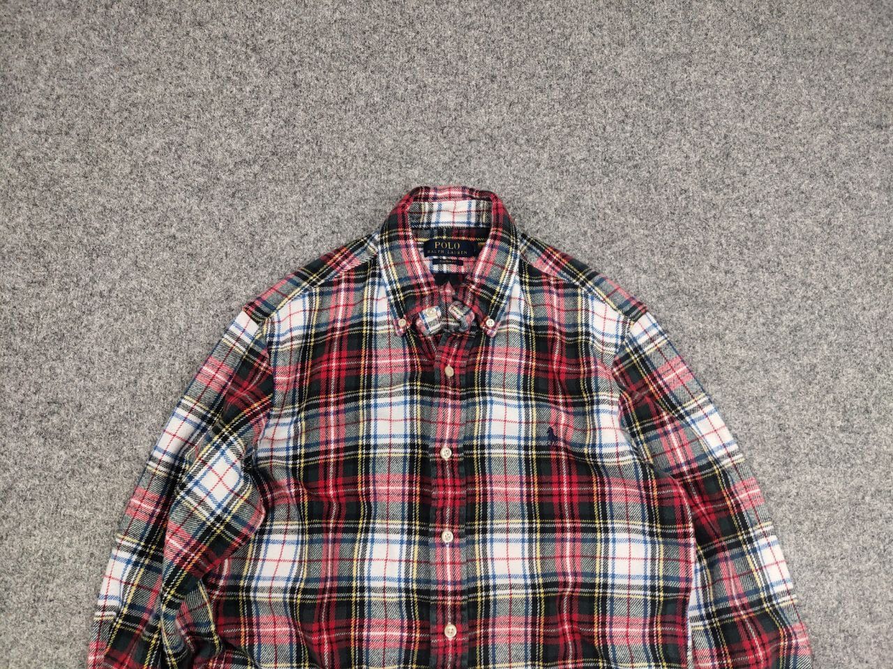 Polo Ralph Lauren Vintage Polo Ralph Lauren Flannel Shirt Y2K Style Custom fit Size US S / EU 44-46 / 1 - 9 Thumbnail