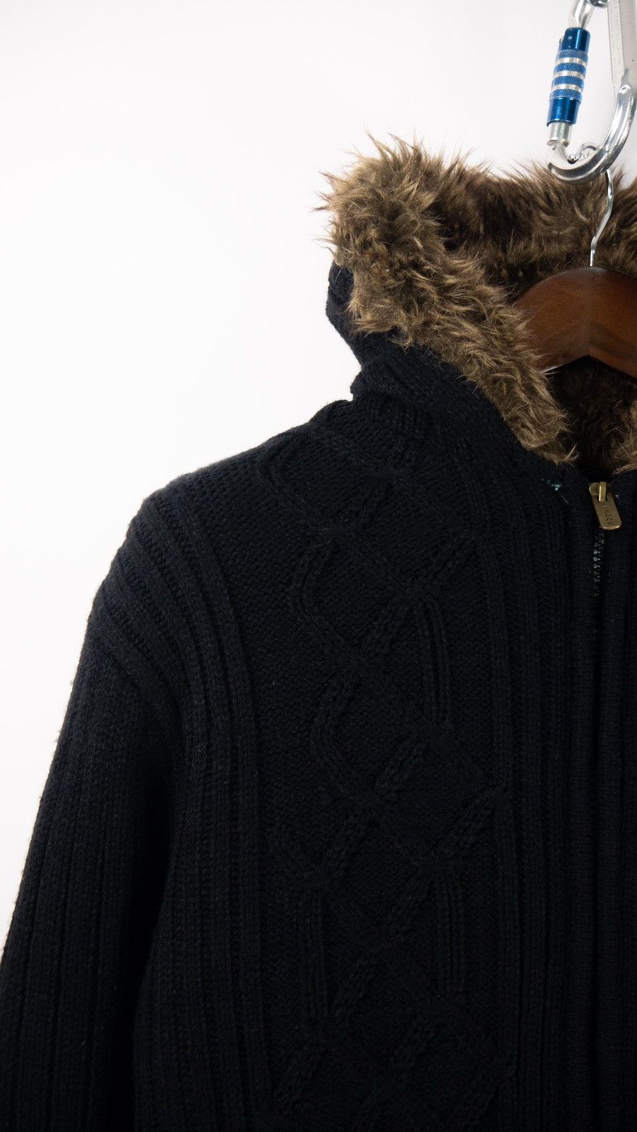 Kangol × Vintage Kangol Vintage sweater with fur Size US L / EU 52-54 / 3 - 3 Thumbnail