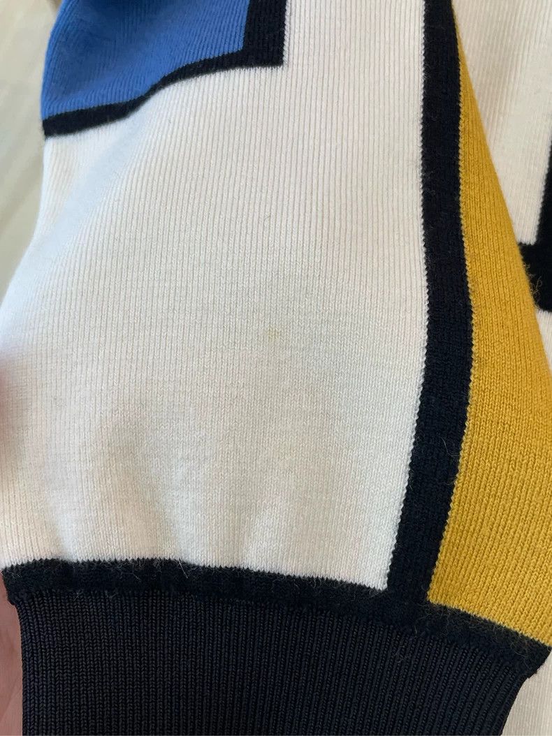 Louis Vuitton Louis Vuitton Color-block wool sweater Size S / US 4 / IT 40 - 9 Thumbnail