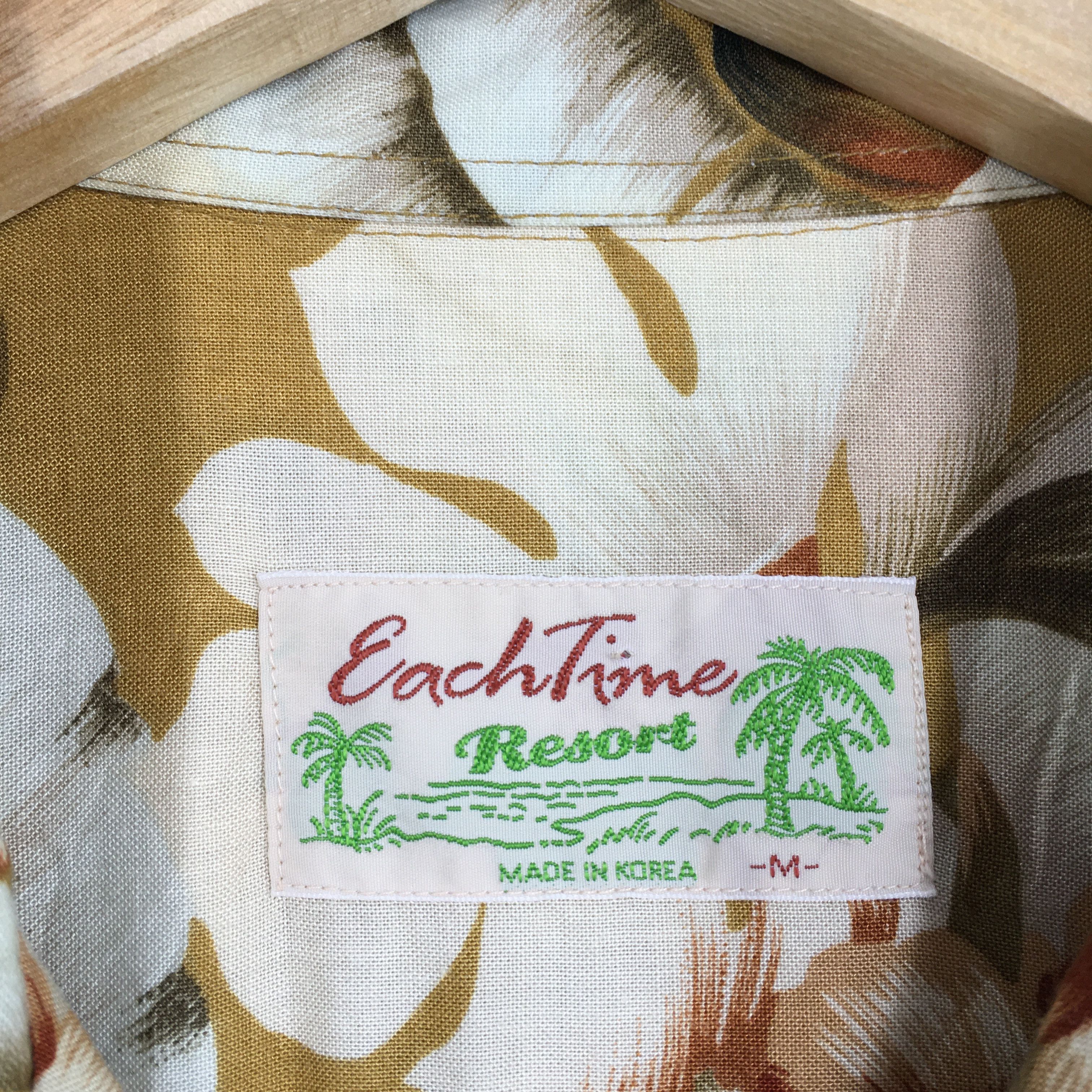 Vintage Hawaiian Hibiscus Flower Tropical Hawaii Shirt Medium Size US M / EU 48-50 / 2 - 5 Thumbnail