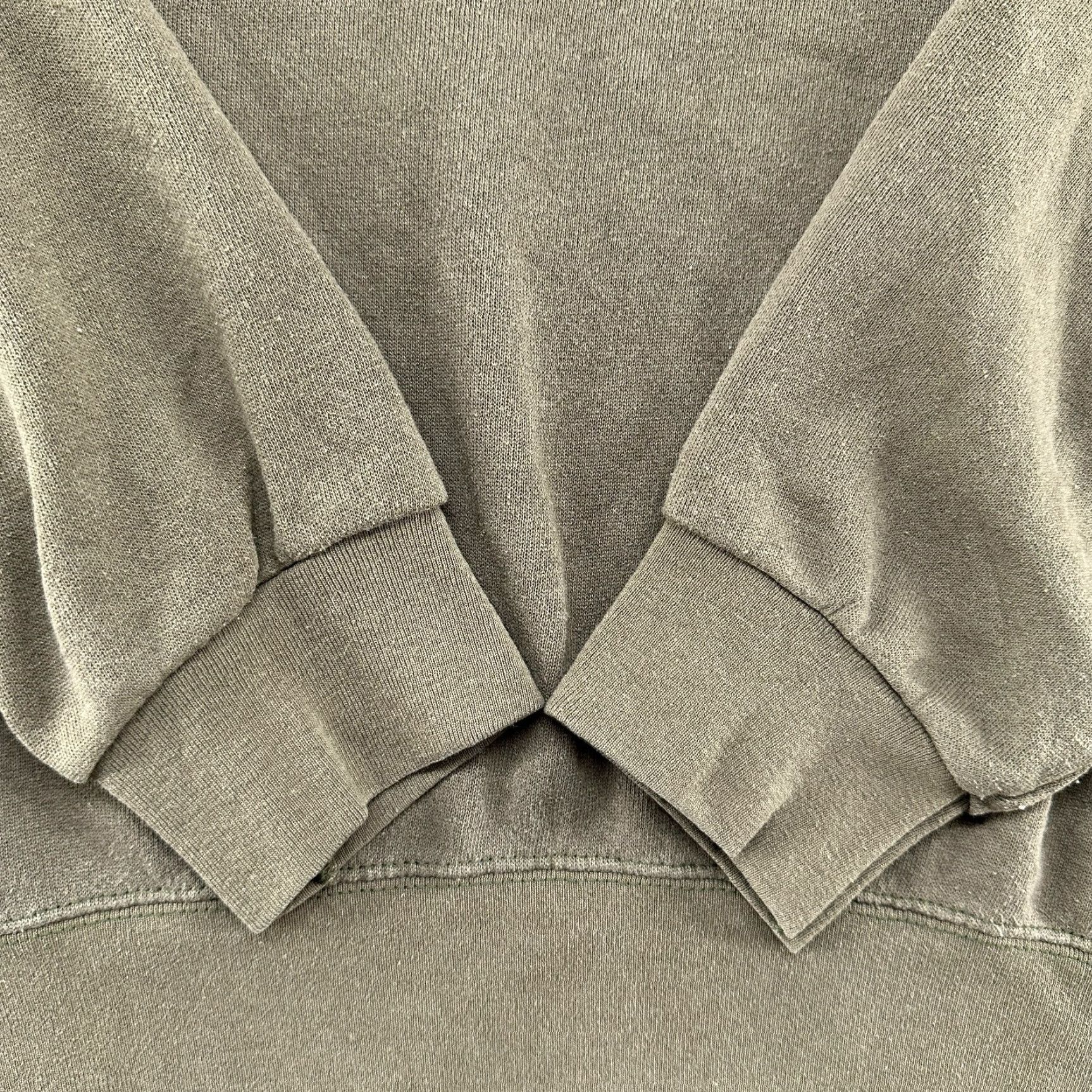 Vintage VINTAGE USMC Sweatshirt Mens L Green Pullover Crew Neck 90s Military Army Pockets Logo Regular Size US L / EU 52-54 / 3 - 3 Thumbnail