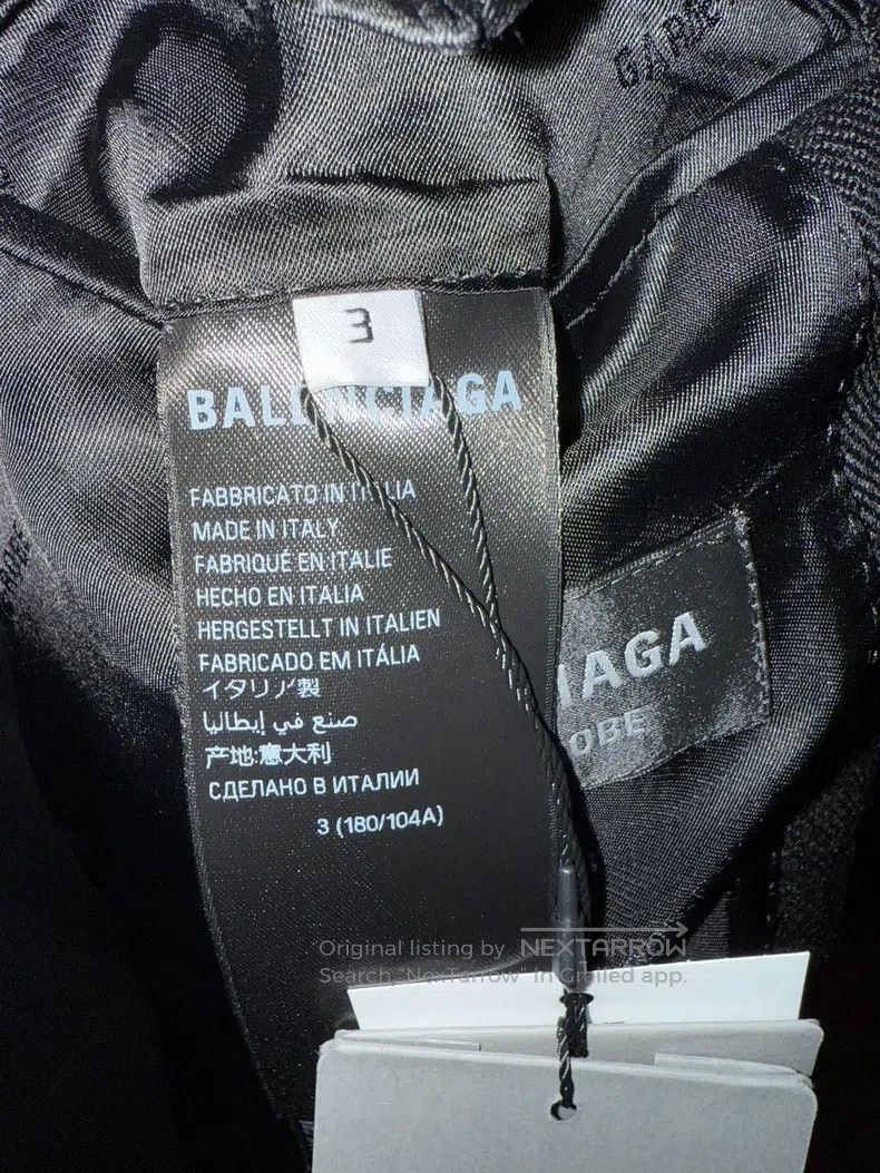 Balenciaga Balenciaga Wool Gabardine Seamless Jacket Coat Size US L / EU 52-54 / 3 - 4 Thumbnail