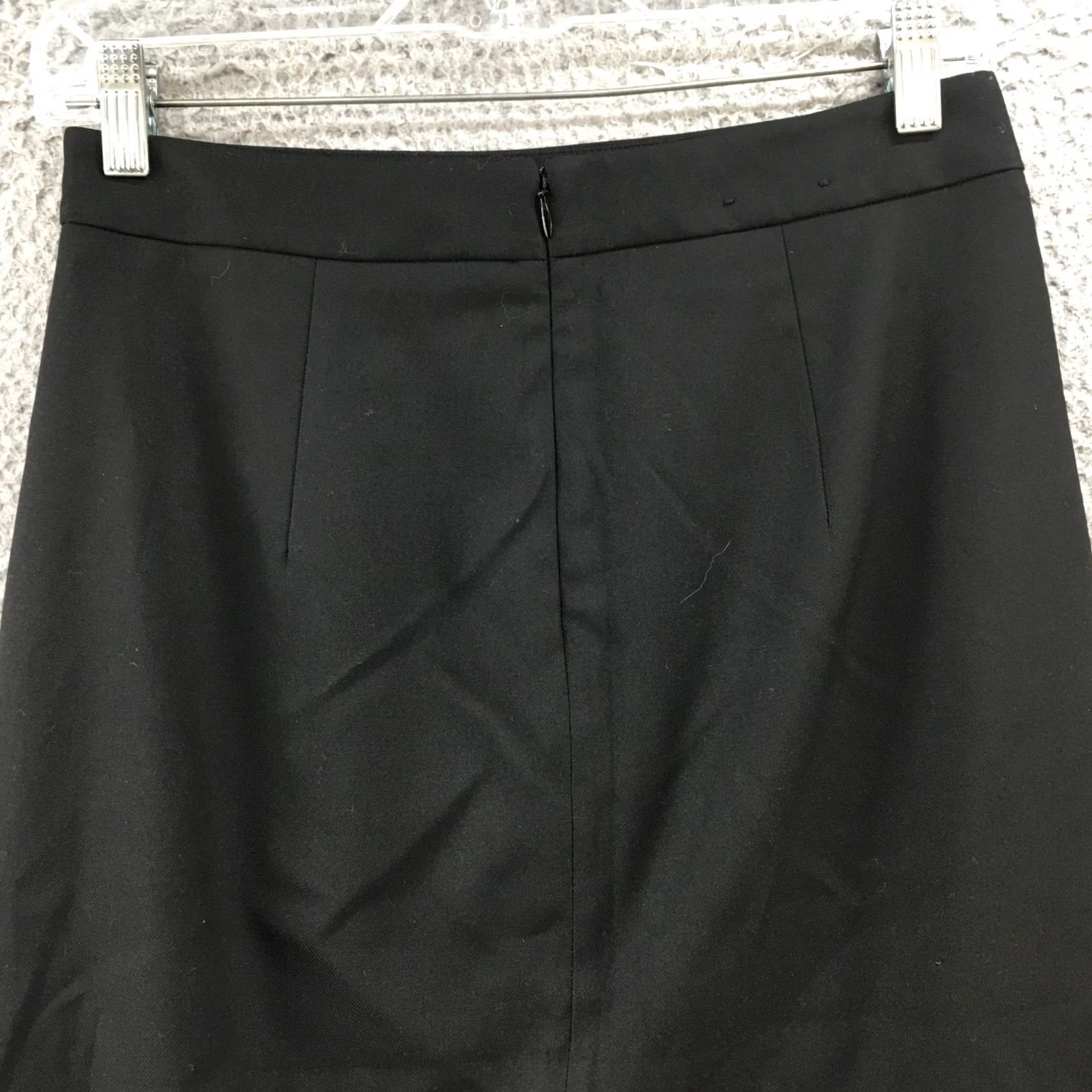 Banana Republic Banana Republic Straight & Pencil Skirt Womens 0 Black Zip NEW Skirt Womens 0 Black Zip NEW Vintage: No Size 25" / US 0 / IT 36 - 7 Thumbnail