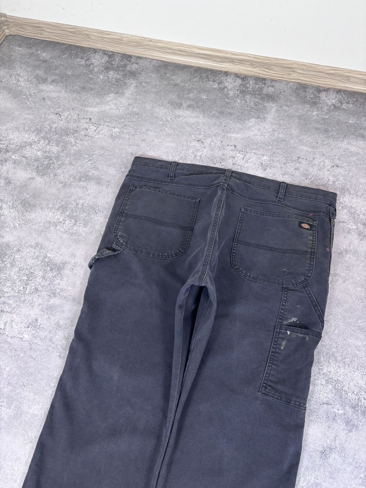 Dickies Dickies Flex Men’s Carpenter Pants Trousers Navy Workwear Size US 44 / EU 60 - 5 Thumbnail