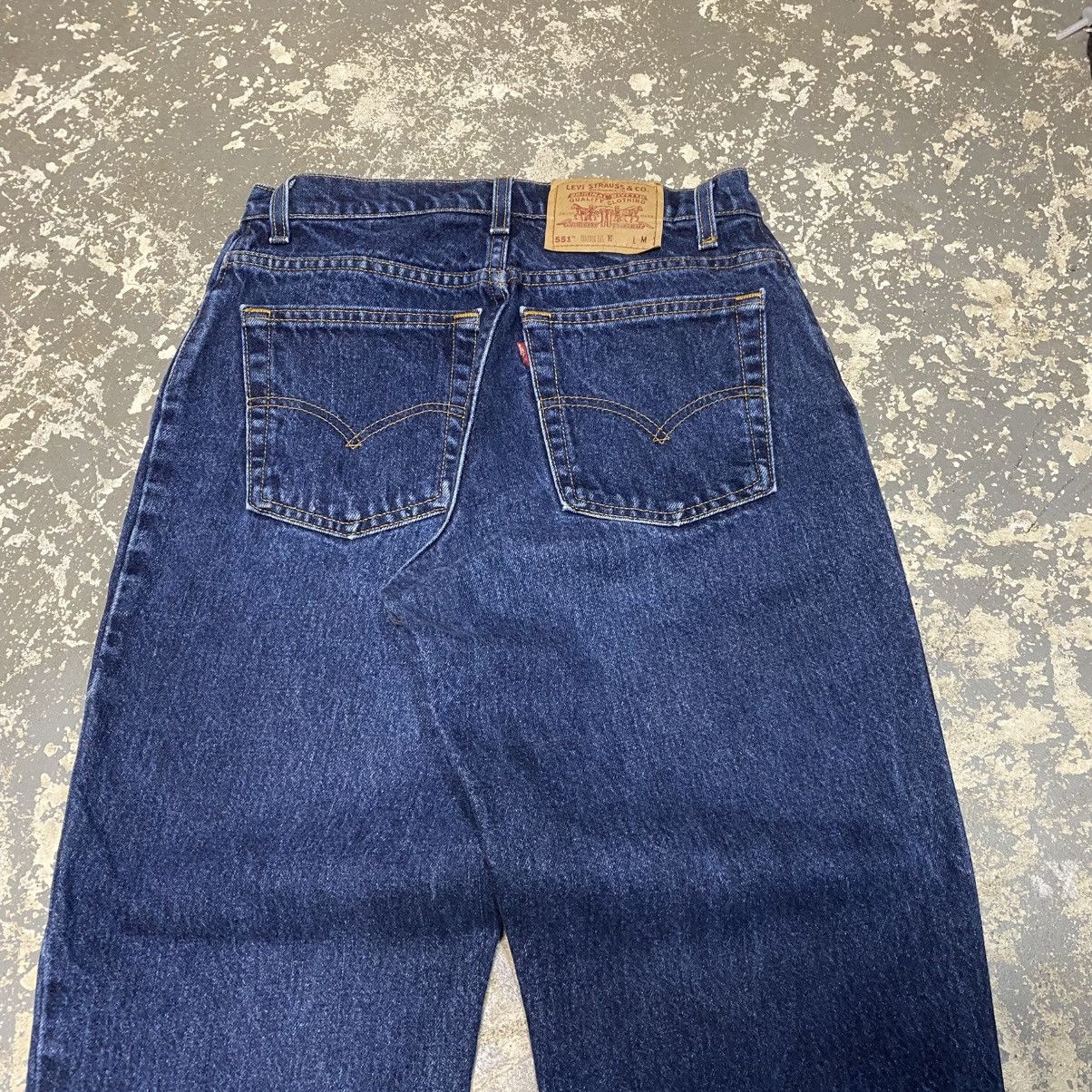 Levi's × Vintage Vintage Levi’s 551 Relax Fit Denim Jeans USA 90s Size US 29 - 8 Thumbnail