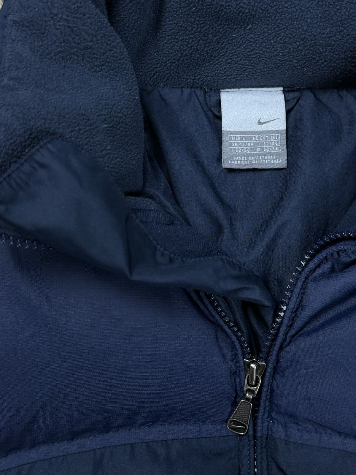 Nike Vintage puffer jacket Nike 00s original retro casual item Size US L / EU 52-54 / 3 - 4 Thumbnail