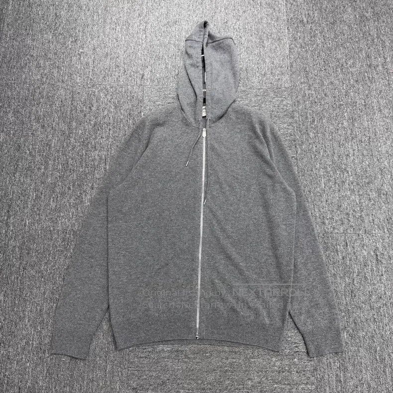 Hermes Cashmere Zipper Jacket