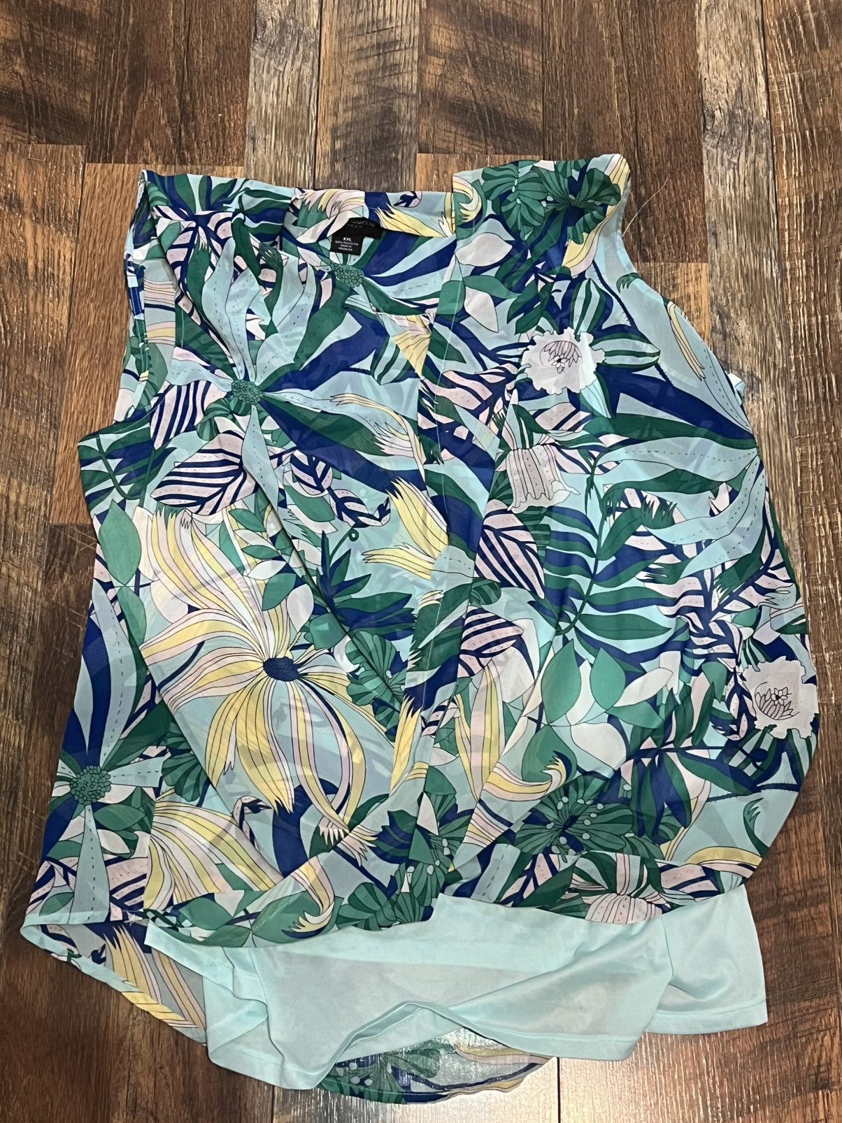 Liz Claiborne Liz Claiborne 2XL Sleeveless Top Career Resort Vibes Size XXL / US 16-18 / IT 52-54 - 2 Thumbnail