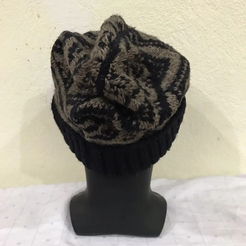 Vintage × Zara Zara accessories Knit Beanie Hat Size ONE SIZE - 4 Thumbnail