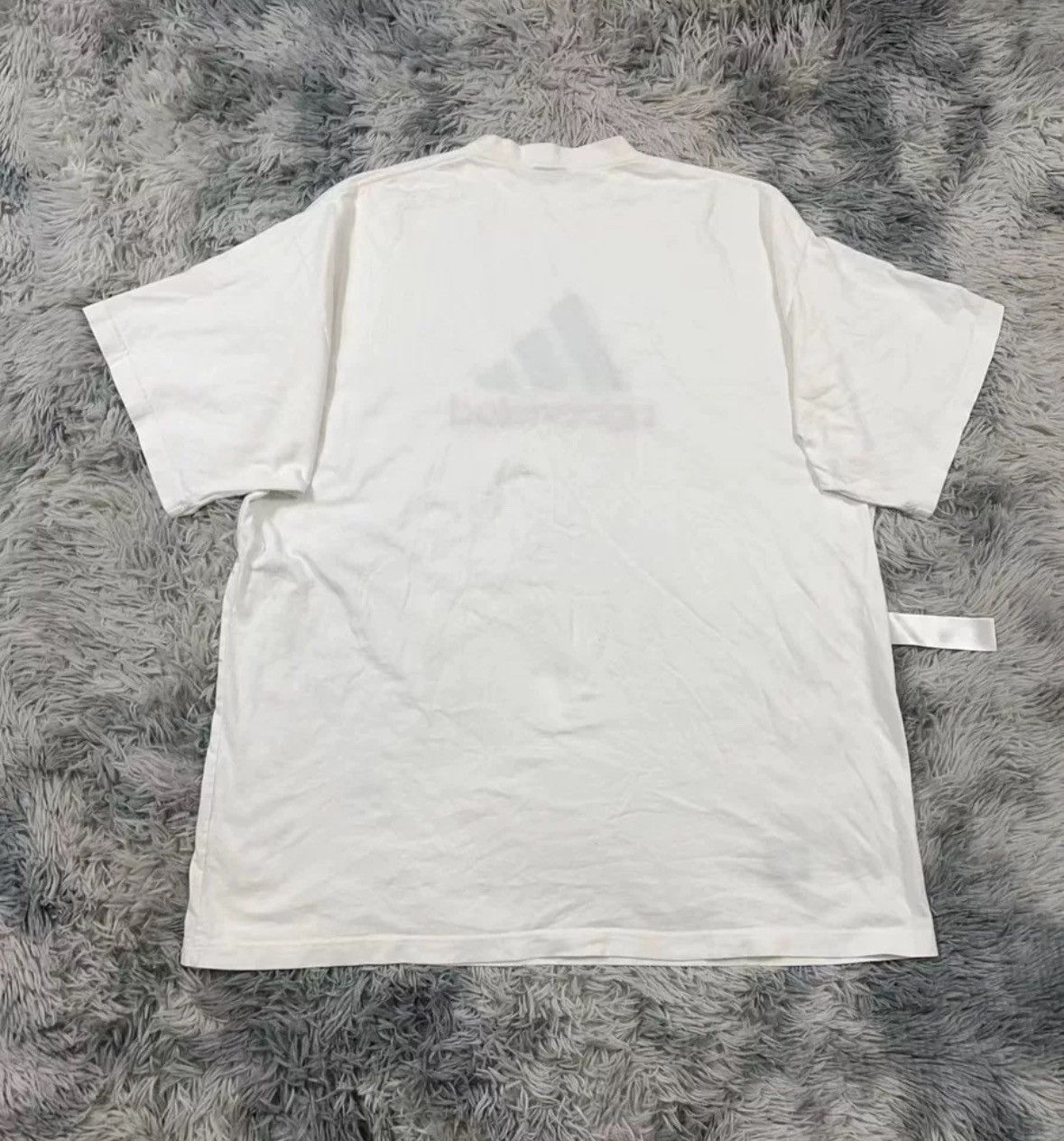 Balenciaga Balenciaga Adidas collaboration short sleeved shirt Size US XL / EU 56 / 4 - 3 Thumbnail