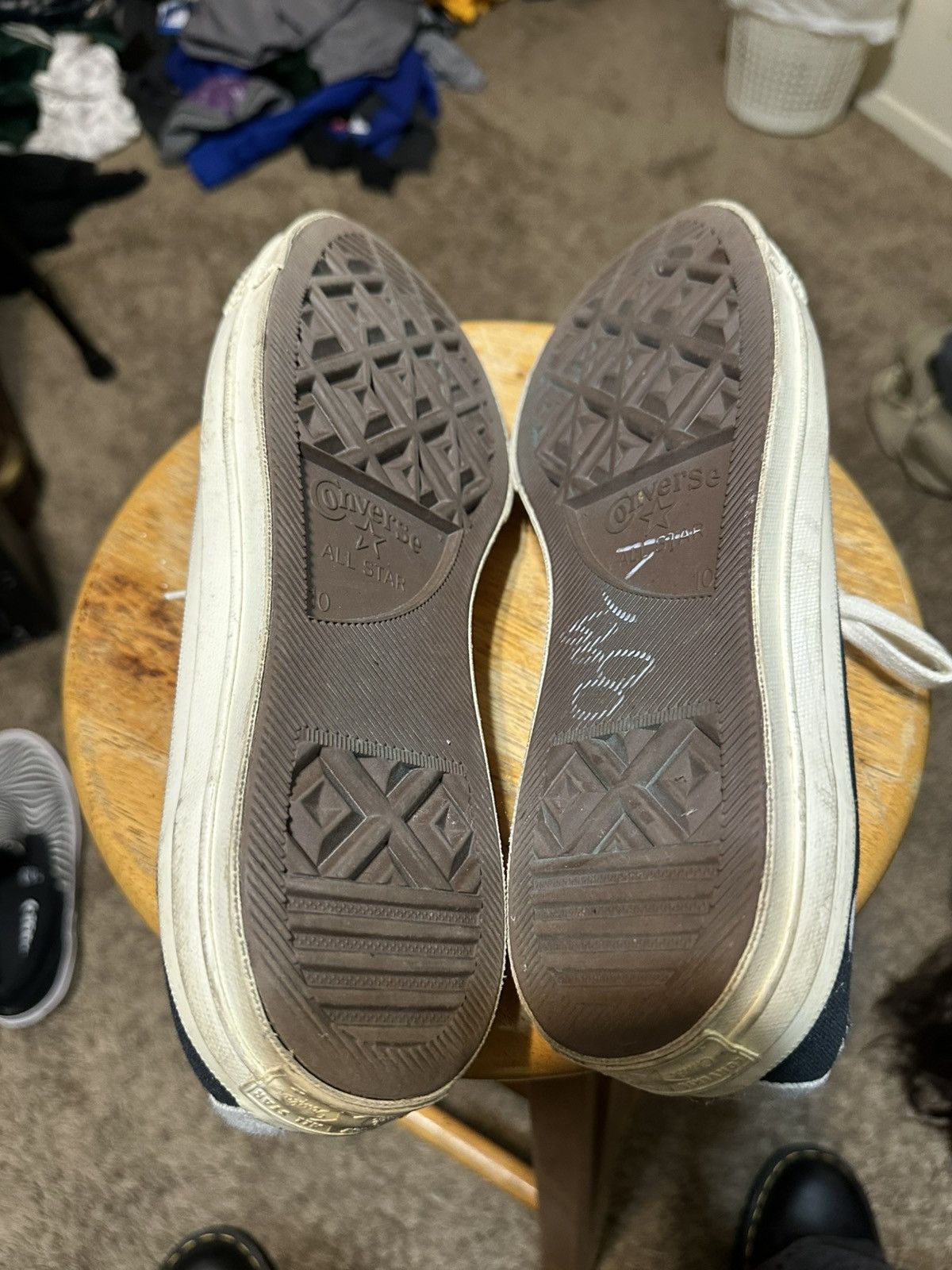Converse Vintage Converse chuck “comme des garcons” 2017 size 10 Size US 10 / EU 43 - 7 Thumbnail