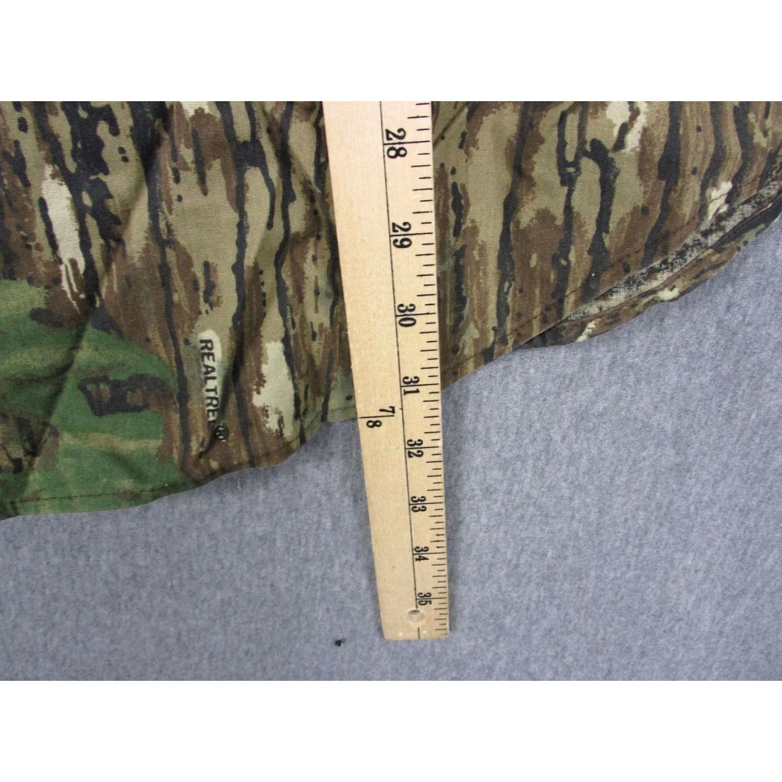 Realtree VINTAGE Realtree Camo Shirt Mens XL Spartan Button Front Long Sleeve USA Made Size US XL / EU 56 / 4 - 7 Thumbnail