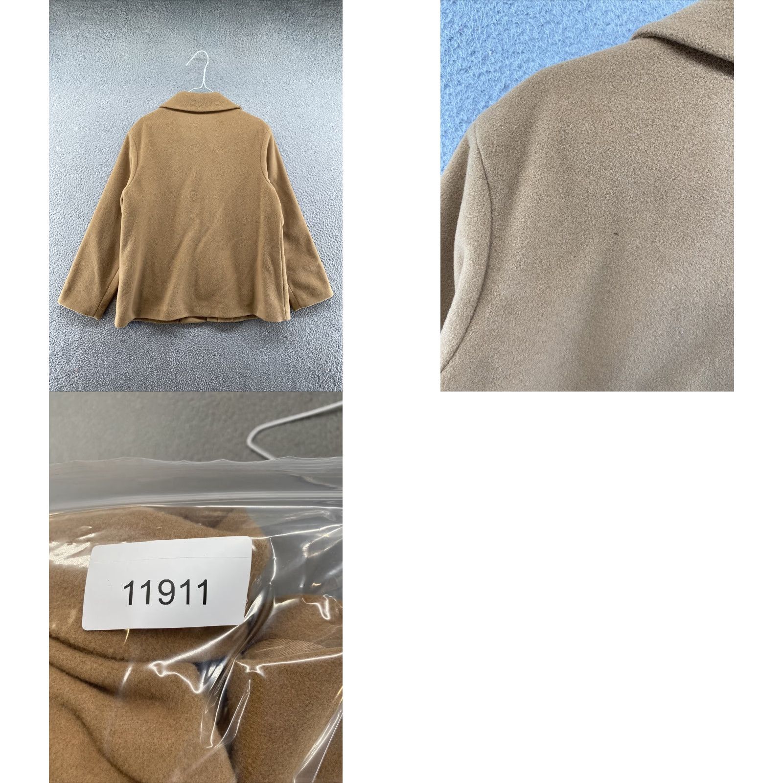 Vintage Rafaella Women’s Beige Wool Blend Lined Blazer Jacket Size 10 Jacket Blazer Womens Beige Wool Blend Lined Blazer Size L / US 10 / IT 46 - 8 Thumbnail