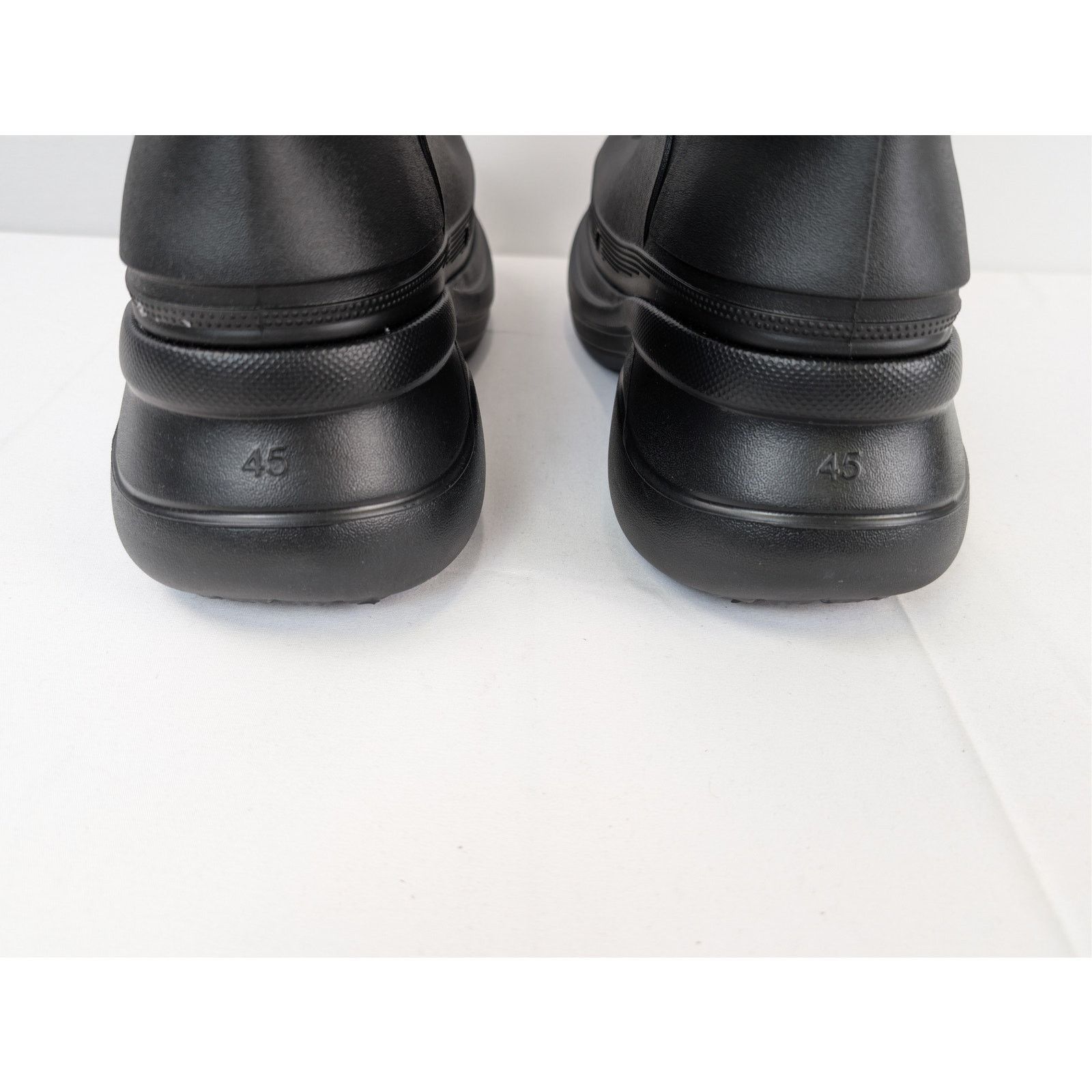 Balenciaga o1rshd1 Crocs Boots in Black Size US 13 / EU 46 - 13 Thumbnail