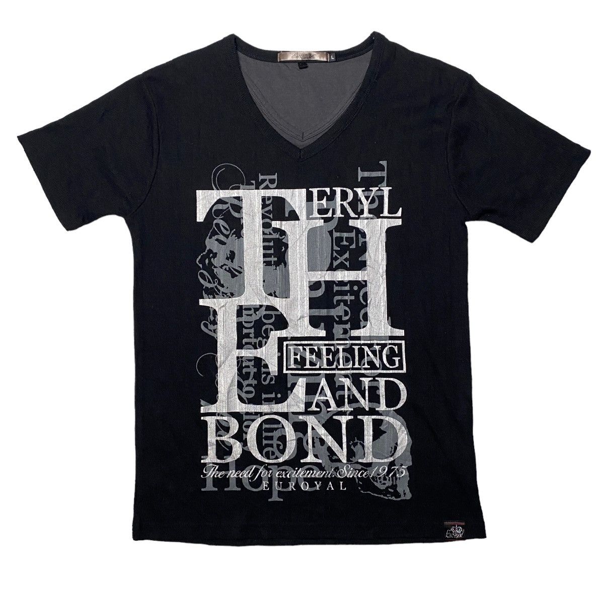 If Six Was Nine 2000's Euroyal Japanese Double Layer Poem Shirt Size US S / EU 44-46 / 1 - 1 Thumbnail