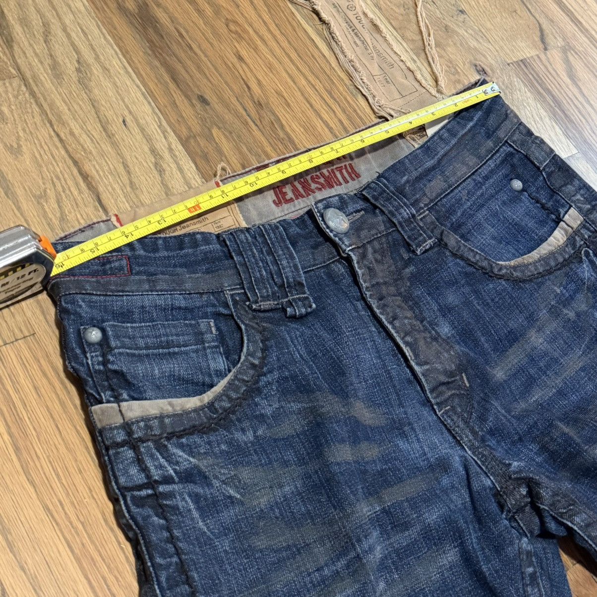 Other Toughsmith (Slightly) Waxed Jeans Size US 34 / EU 50 - 8 Thumbnail
