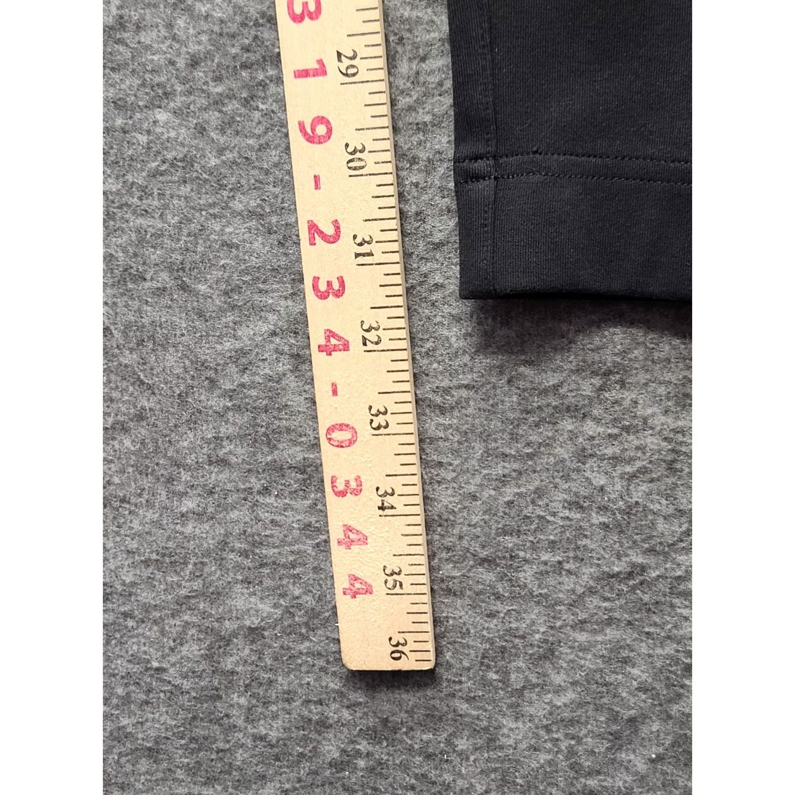 Vintage Duluth Womens Pants Slim Leg High Rise Noga Naturale XXL Black Cotton Spandex Knit Flat Front 31in Inseam Chino Size 40" / US 18 - 6 Thumbnail