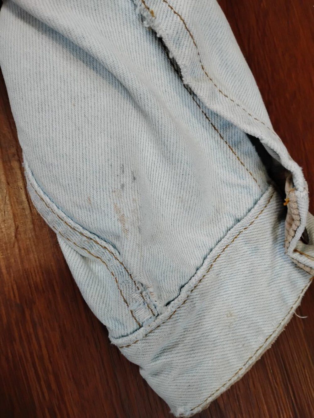 Levi's Vintage Clothing Vintage Levi's Denim Jean Jacket Corduroy Collar Size US XL / EU 56 / 4 - 6 Thumbnail