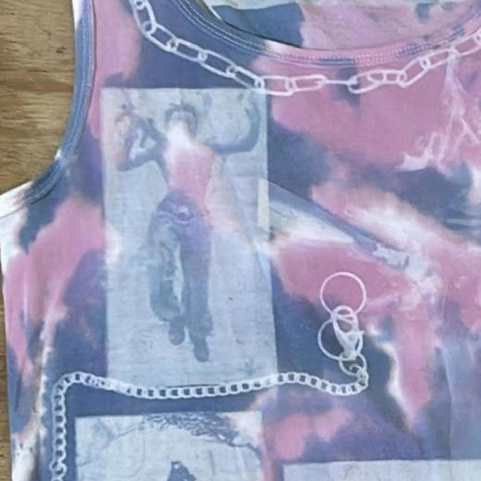 Other dontshoot.usa “Spoils of war” collage tank Size M / US 6-8 / IT 42-44 - 5 Thumbnail