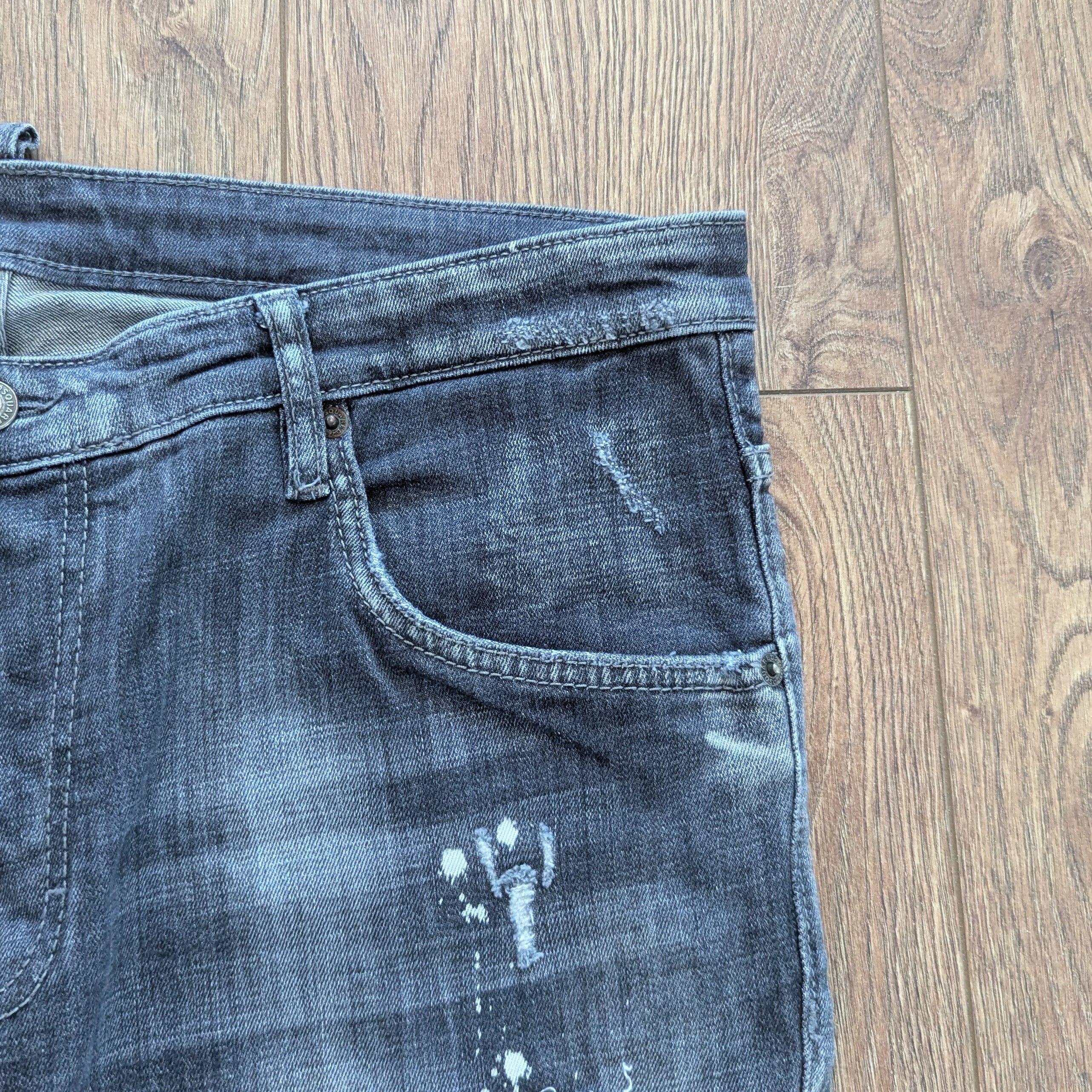 Dsquared2 DSQUARED2 Tidy Biker Jean Made In Italy Denim Pants Luxury Size US 32 / EU 48 - 6 Thumbnail