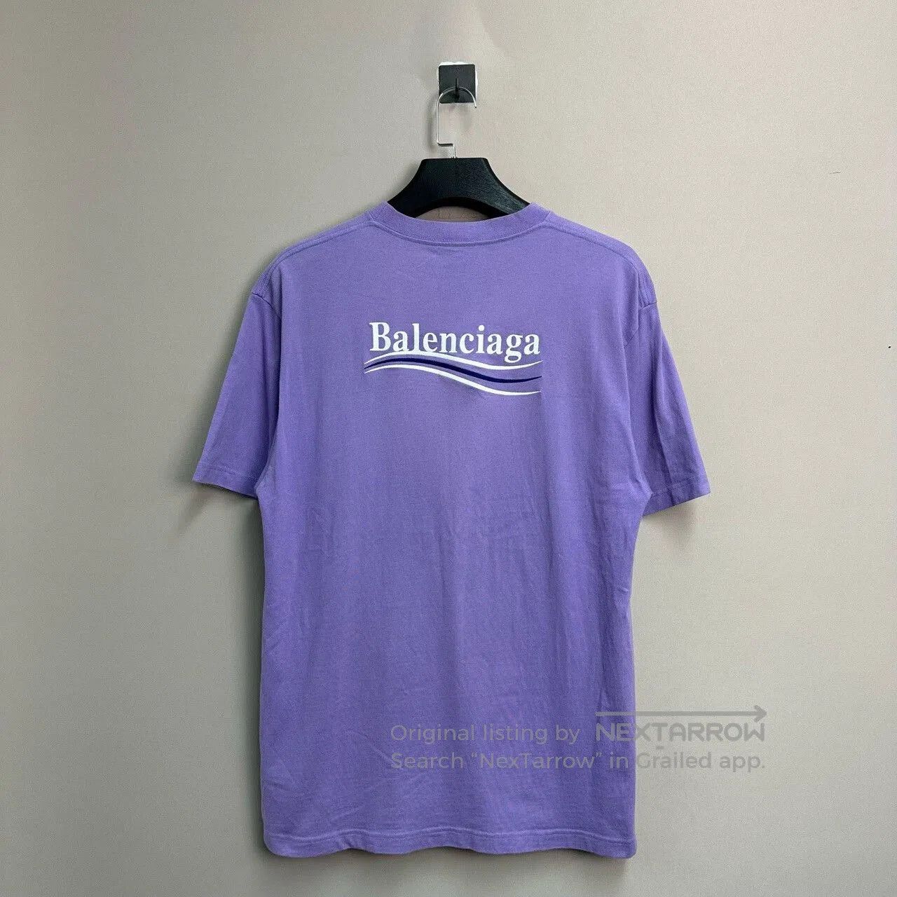 Balenciaga balenciaga short sleeve wave logo tee. Size US XS / EU 42 / 0 - 2 Thumbnail