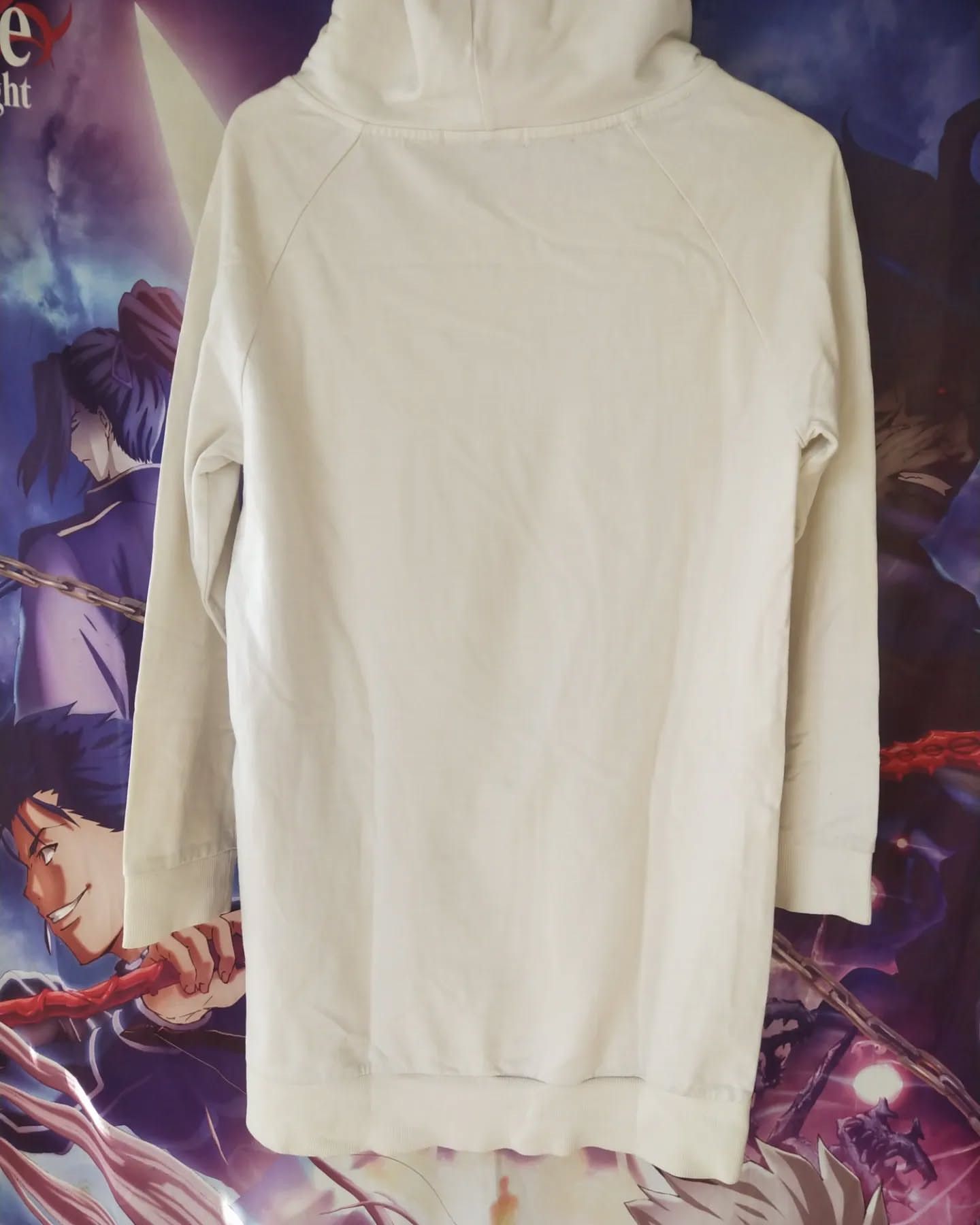 Japanese Brand H&T White Spellout Korea Woman Hoodie Size S / US 4 / IT 40 - 3 Thumbnail