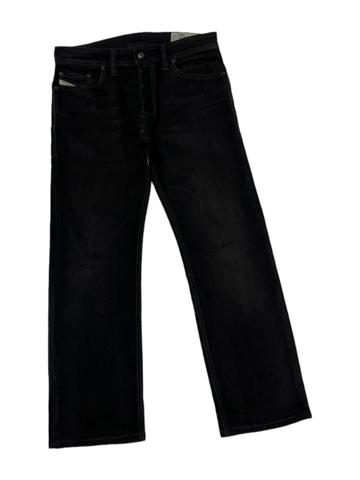 Diesel × Jean DIESEL BLACK DENIM JEANS Size 30" / US 8 / IT 44 - 3 Thumbnail