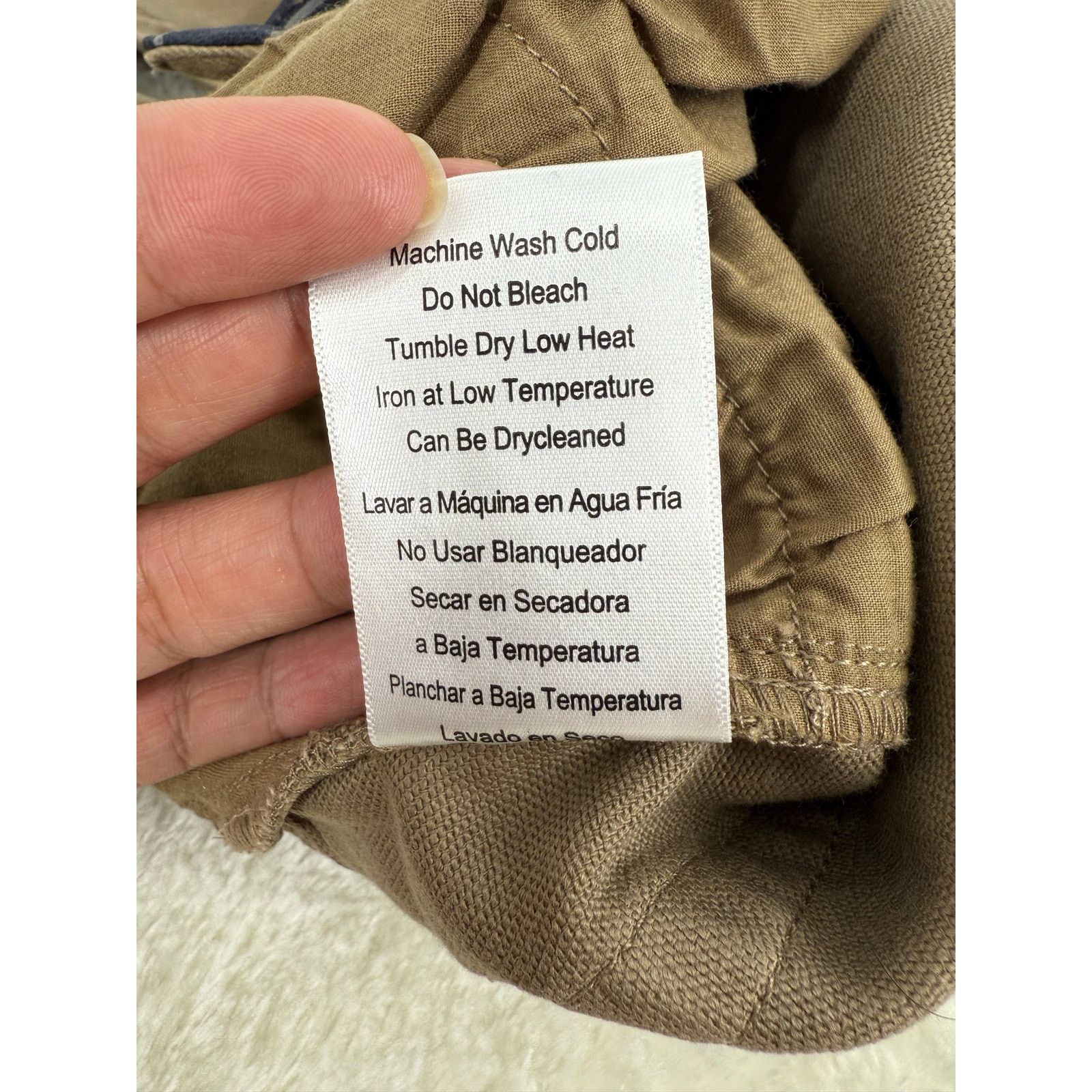 JACHS NY NEW Jachs NY Men’s 5-Pocket Stretch Twill Straight Tan 30/34 Size US 30 / EU 46 - 6 Thumbnail