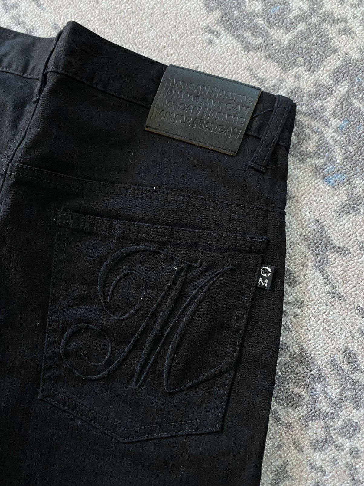 Morgan Homme Japanes Morgan Homme Emboidery M Flared Pants Size US 31 - 3 Thumbnail