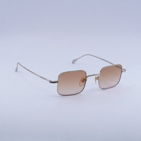 Gucci Gucci GG1813S 004 Sunglasses Gold Rectangle Frame Size ONE SIZE - 1 Thumbnail