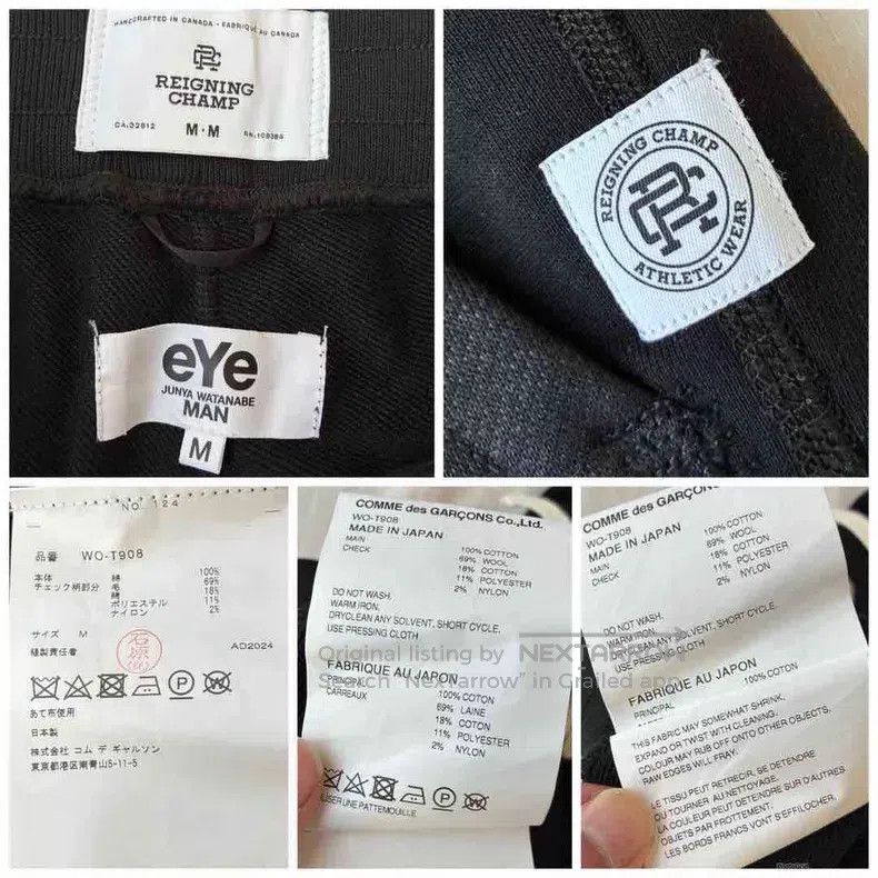 Junya Watanabe JUNYA WATANABE size M Patchwork Pants Size US 27 - 5 Thumbnail