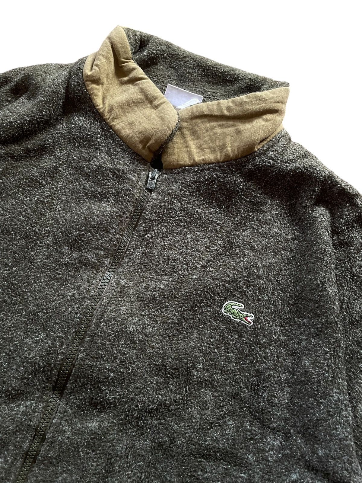 Lacoste × Polartec × Vintage Lacoste Fleece Polartec Jacket Size US XXL / EU 58 / 5 - 5 Thumbnail