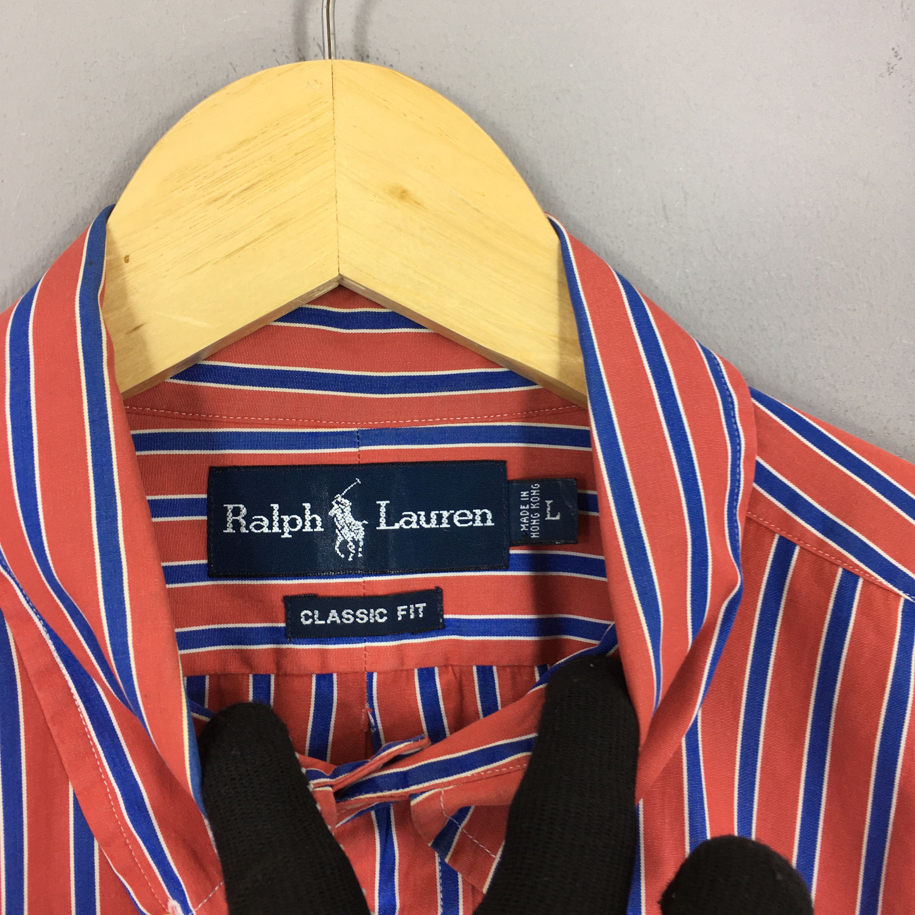 Polo Ralph Lauren × Ralph Lauren Vintage 90s Polo Ralph Lauren Stripes Flannel Shirt Large Size US L / EU 52-54 / 3 - 5 Thumbnail