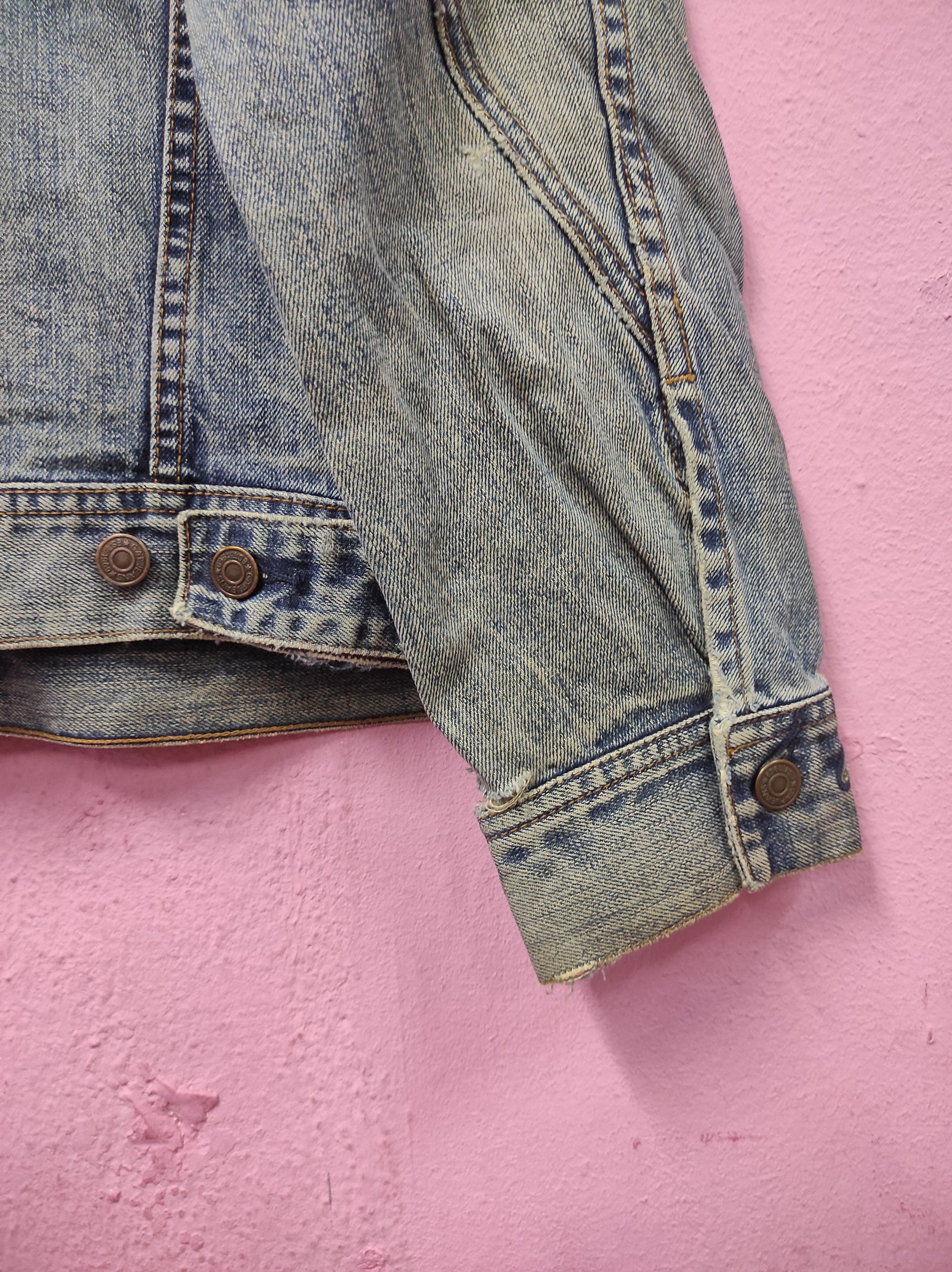 Gap GAP 1969 DISTRESSED DENIM TRUCKER JACKET Size US L / EU 52-54 / 3 - 8 Thumbnail