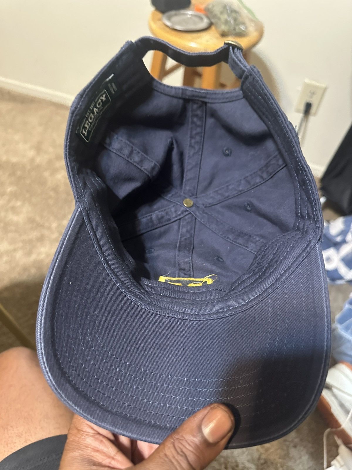 NCAA Vintage NCAA Michigan Wolverines “triple blue” hat 00s Size ONE SIZE - 7 Thumbnail