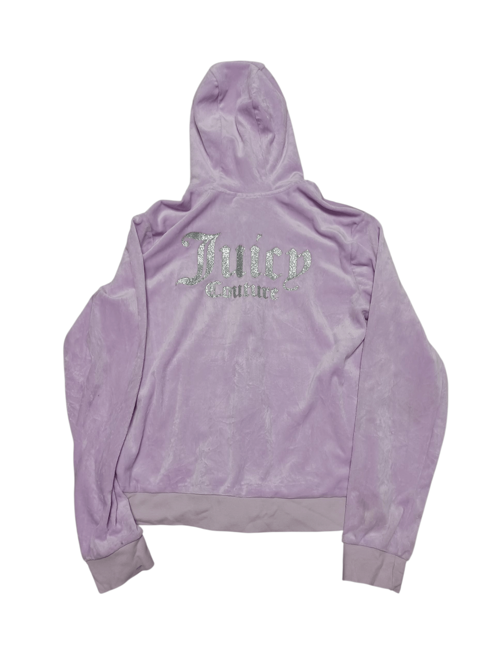 Juicy Couture JUICY COUTURE VELOUR BIGLOGO LADY`S ZIP HOODIE Size M / US 6-8 / IT 42-44 - 1 Thumbnail