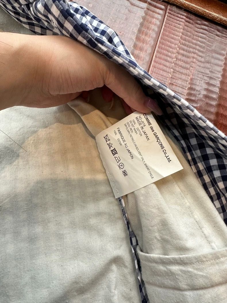 Comme des Garcons Comme des Garcons A-shaped plaid coat Size S / US 4 / IT 40 - 4 Thumbnail