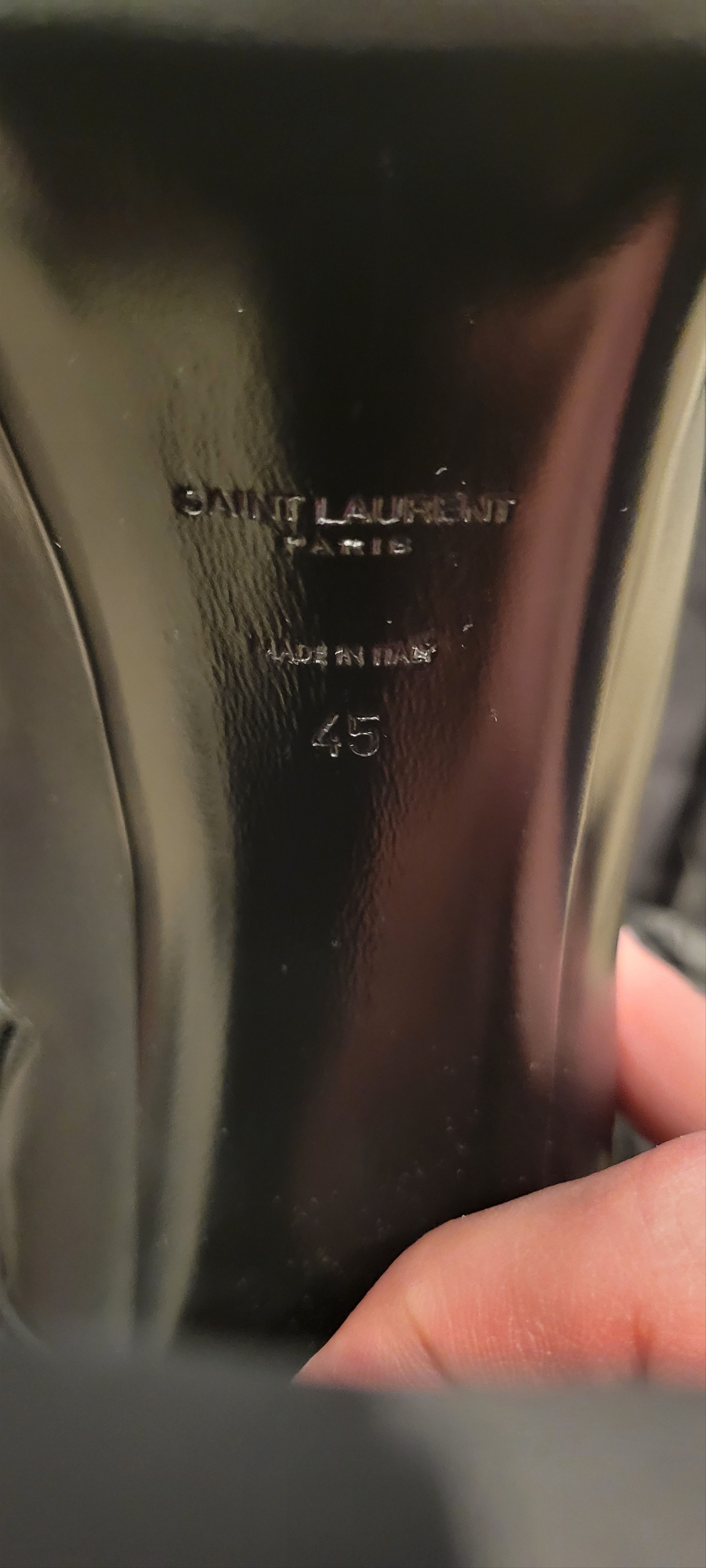 Saint Laurent Paris New Men's Saint Laurent Paris Mina Boots 45 VERY RARE!! Size US 12 / EU 45 - 4 Thumbnail