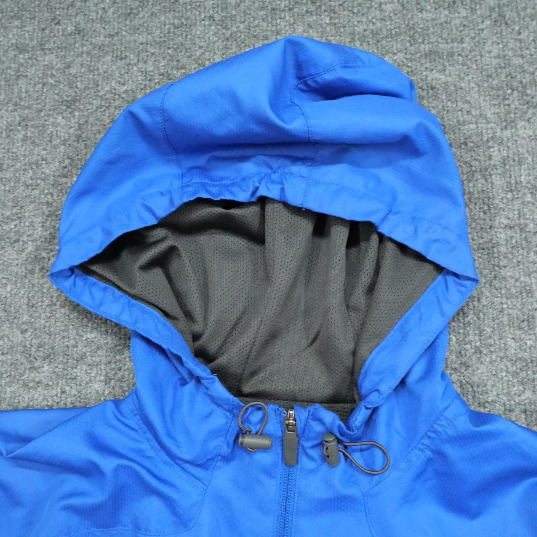 Nike Nike Jacket Adult Medium Blue Windbreaker Hooded Vented Zip Regular Men Size US M / EU 48-50 / 2 - 4 Thumbnail