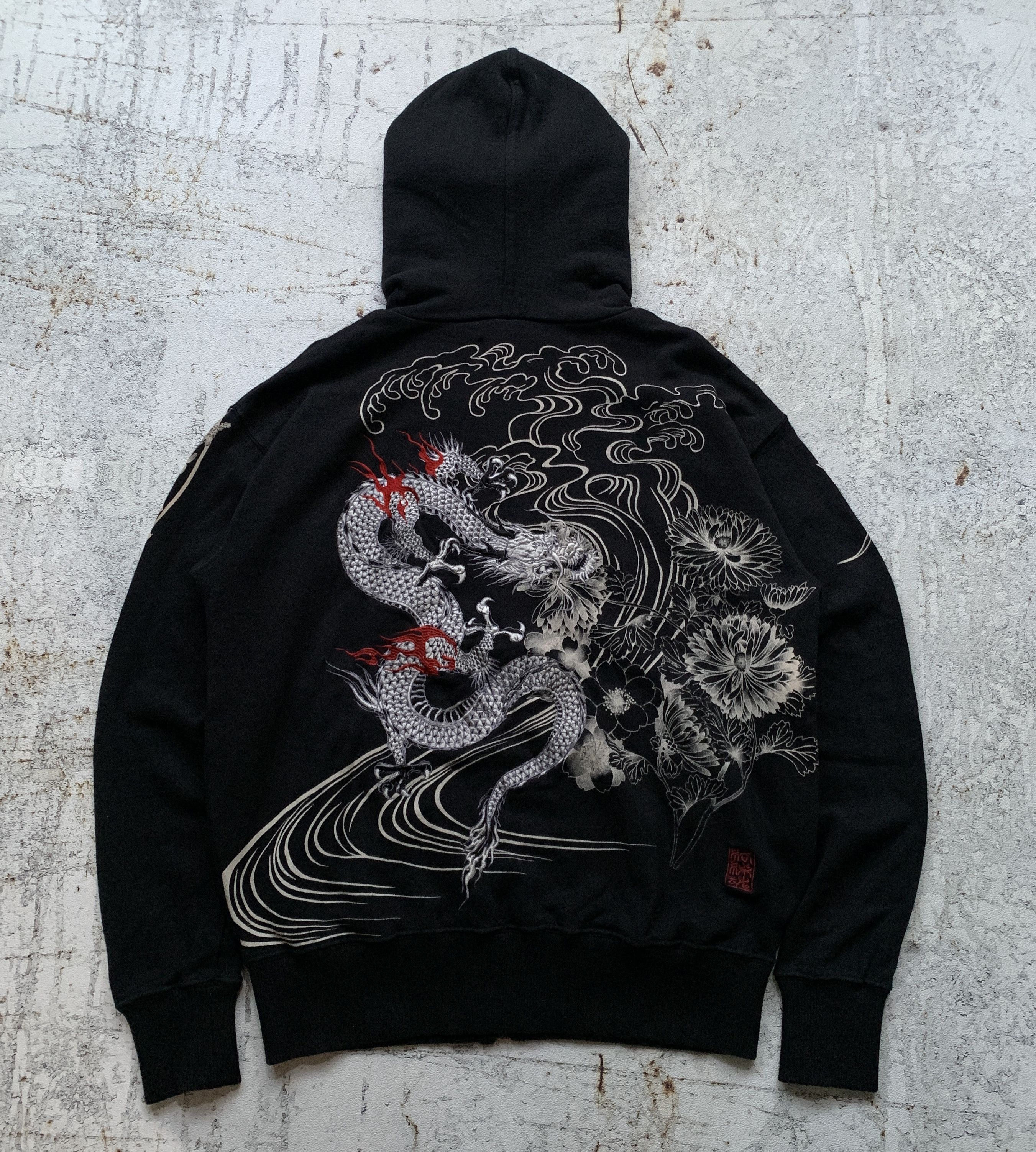 Karakuri Tamashii Karakuri Tamashii Sukajan Devil Dragon Embroidery Zip Hoodie Size US M / EU 48-50 / 2 - 10 Thumbnail