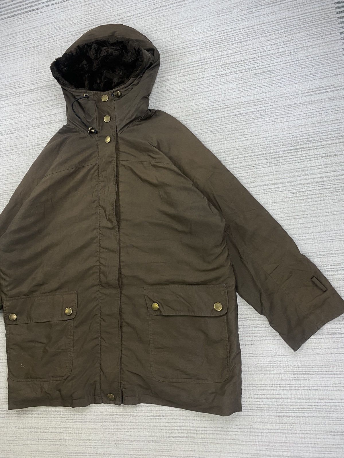 Weekend Max Mara Vintage Max Mara Weekend Line Parka Hoodie Jacket Size XXL / US 16-18 / IT 52-54 - 4 Thumbnail