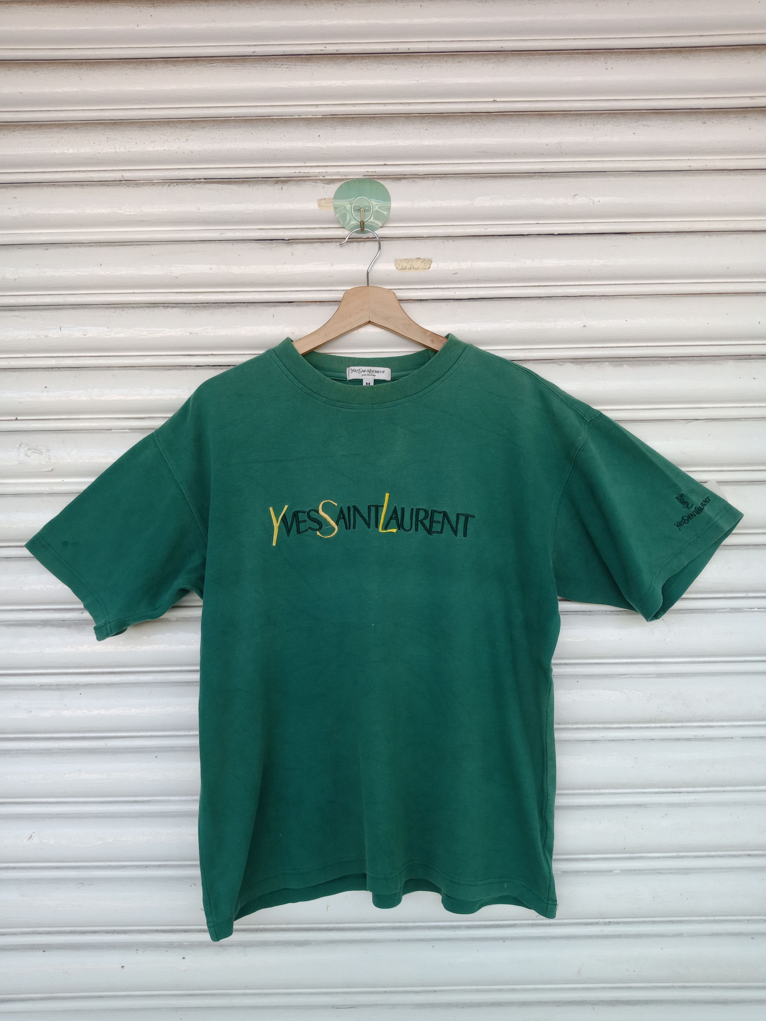 Yves Saint Laurent Yves Saint Laurent Embroid Spell Out Size US L / EU 52-54 / 3 - 1 Thumbnail