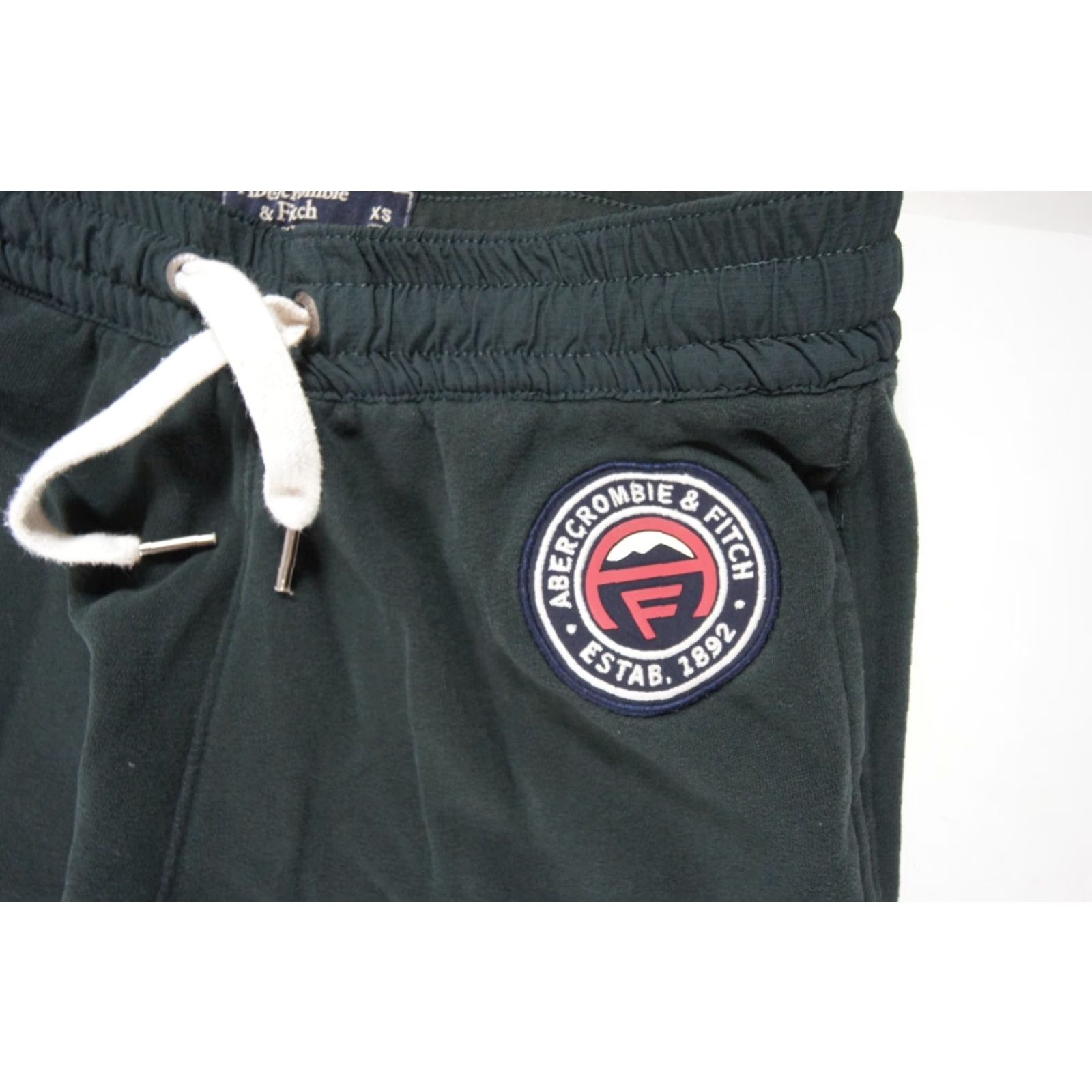 Abercrombie & Fitch VINTAGE Abercrombie & Fitch Sweatpants Womens XS Green Fleece Ladies XSmall Casual Size 26" / US 2 / IT 38 - 3 Thumbnail
