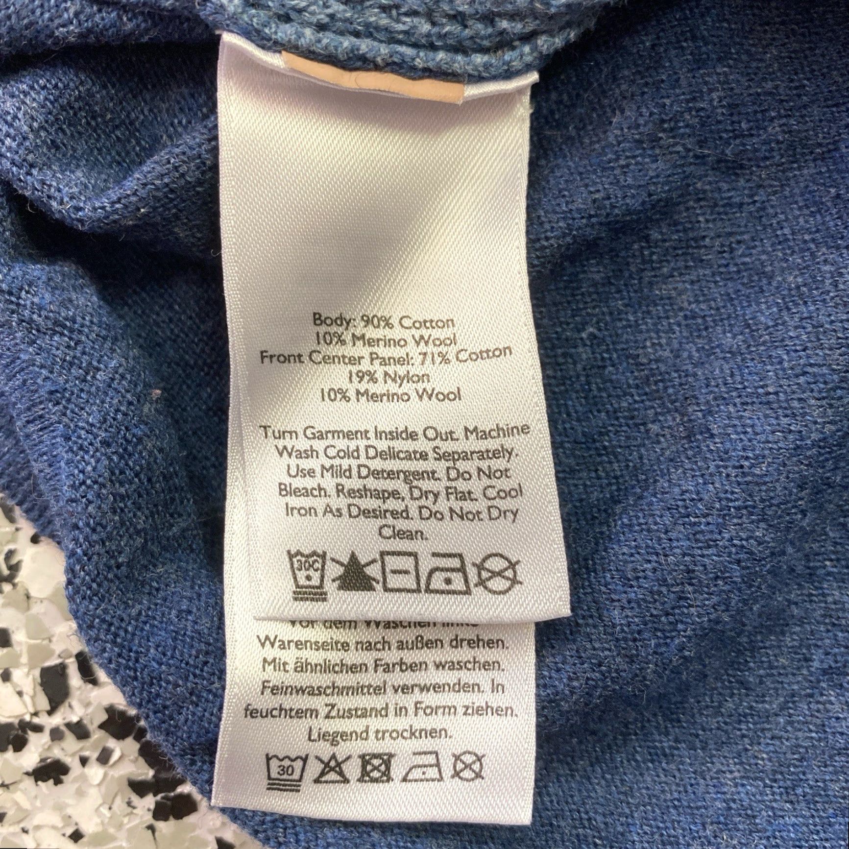 Eddie Bauer Eddie Bauer Men's 1/4 Zip Pullover Sweater 2XL Blue Size US XXL / EU 58 / 5 - 5 Thumbnail