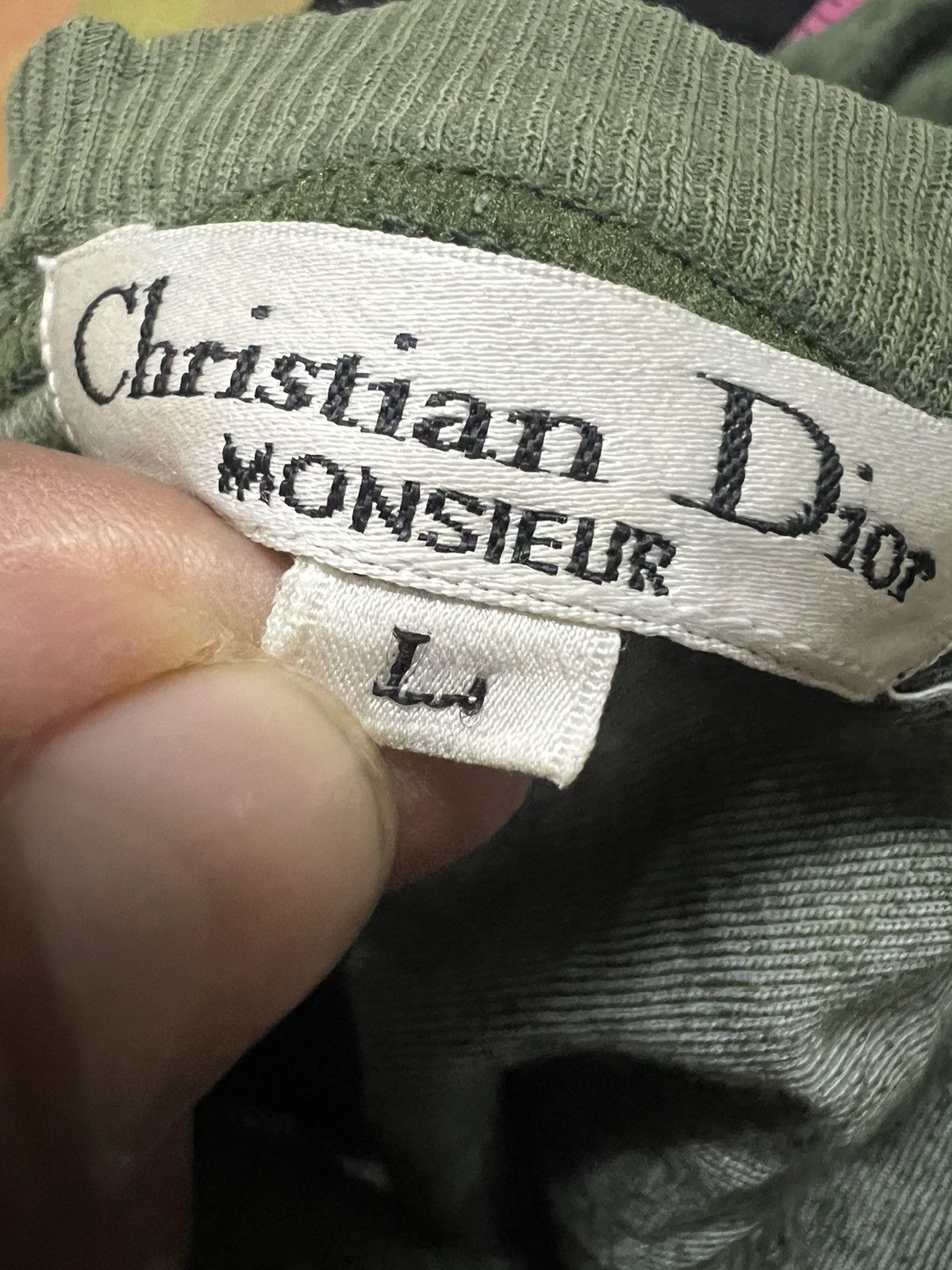 Christian Dior Monsieur Christian Dior Monsieur Vintage green velvet soft nice Size US L / EU 52-54 / 3 - 11 Thumbnail