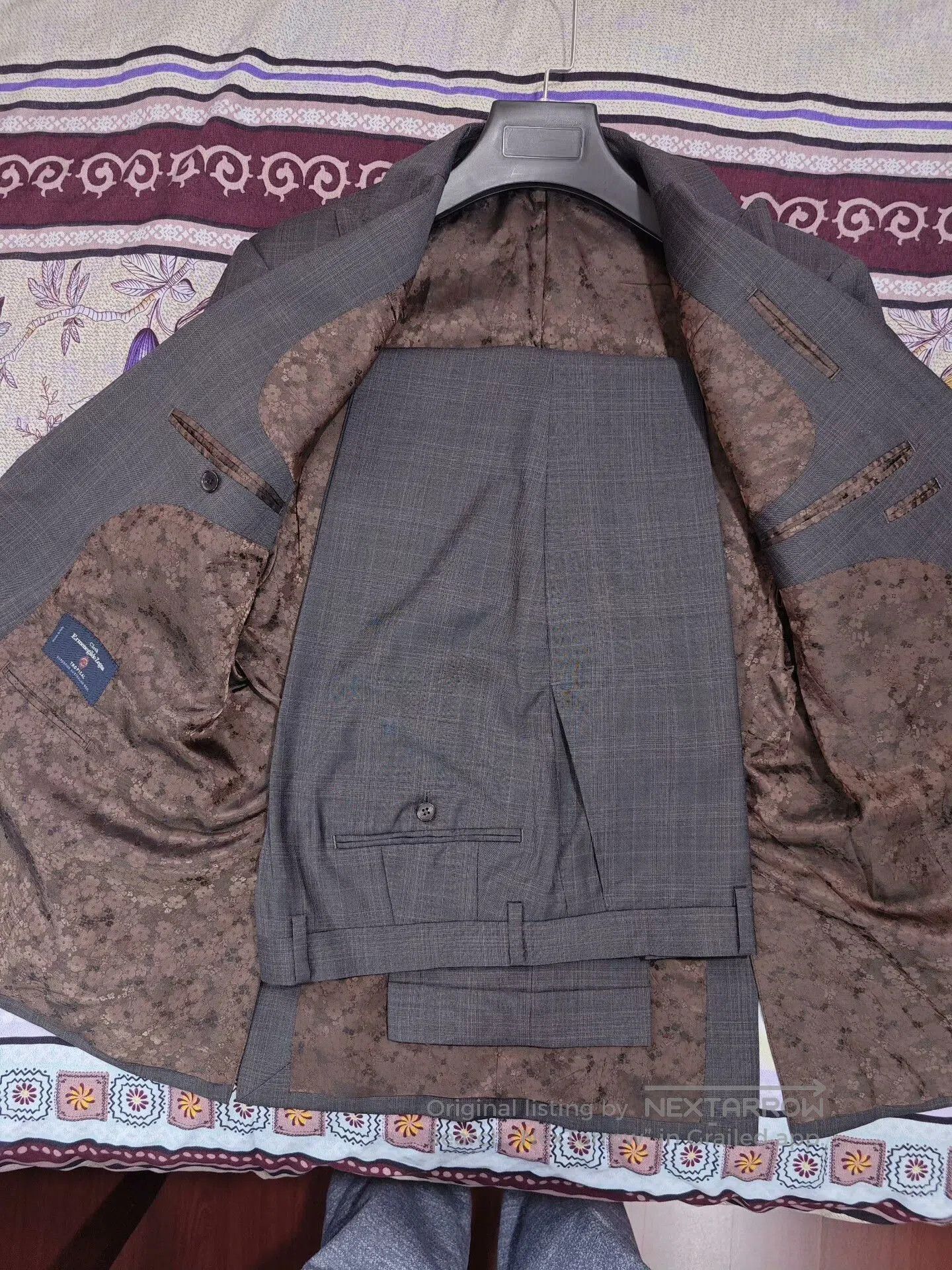 Ermenegildo Zegna Italian Zegna Wool Blend Suit Set. Size US M / EU 48-50 / 2 - 6 Thumbnail