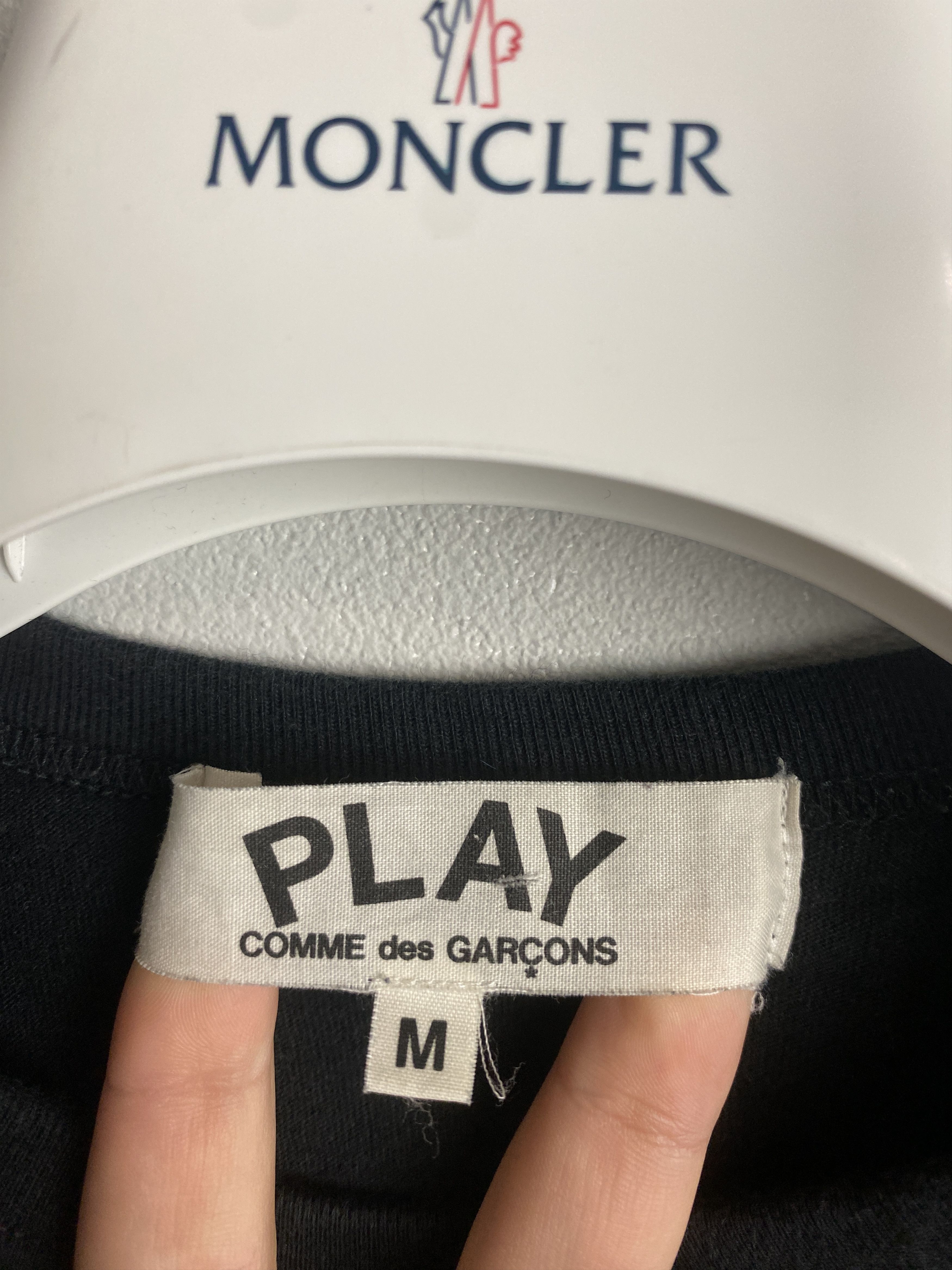 CDG by Comme des Garcons × Comme des Garcons PLAY CDG Comme des Garcons Play heart t-shirt tee Size M / US 6-8 / IT 42-44 - 3 Thumbnail